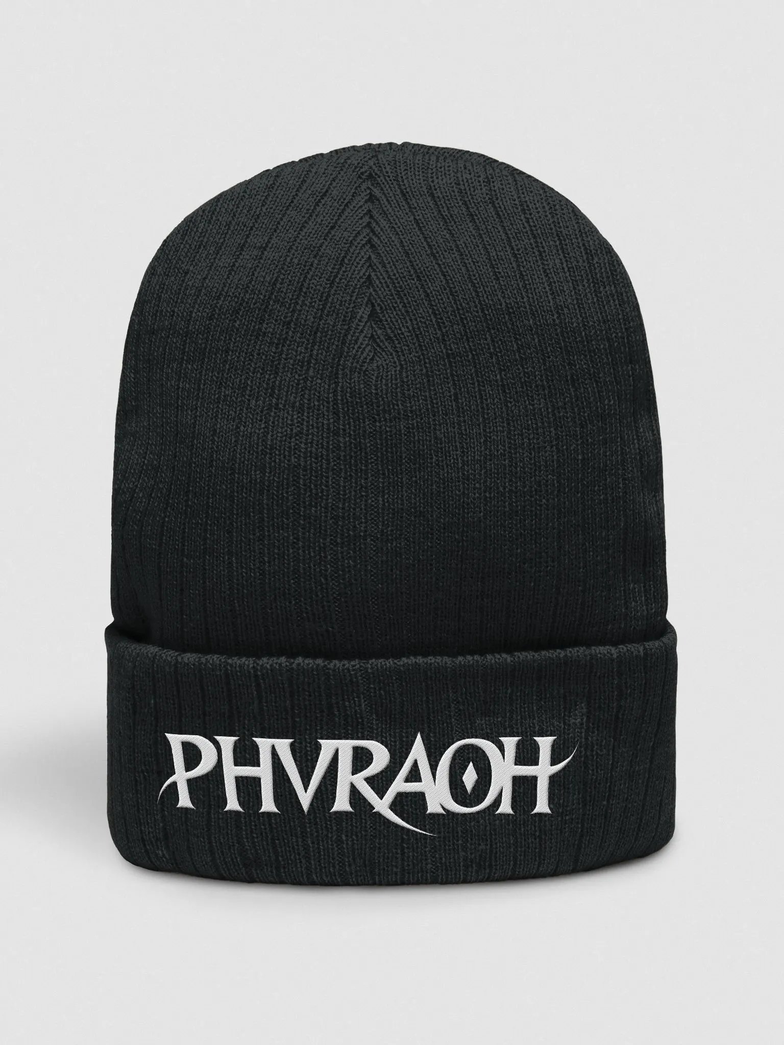 Black PHVRAOH Beanie product image (1)