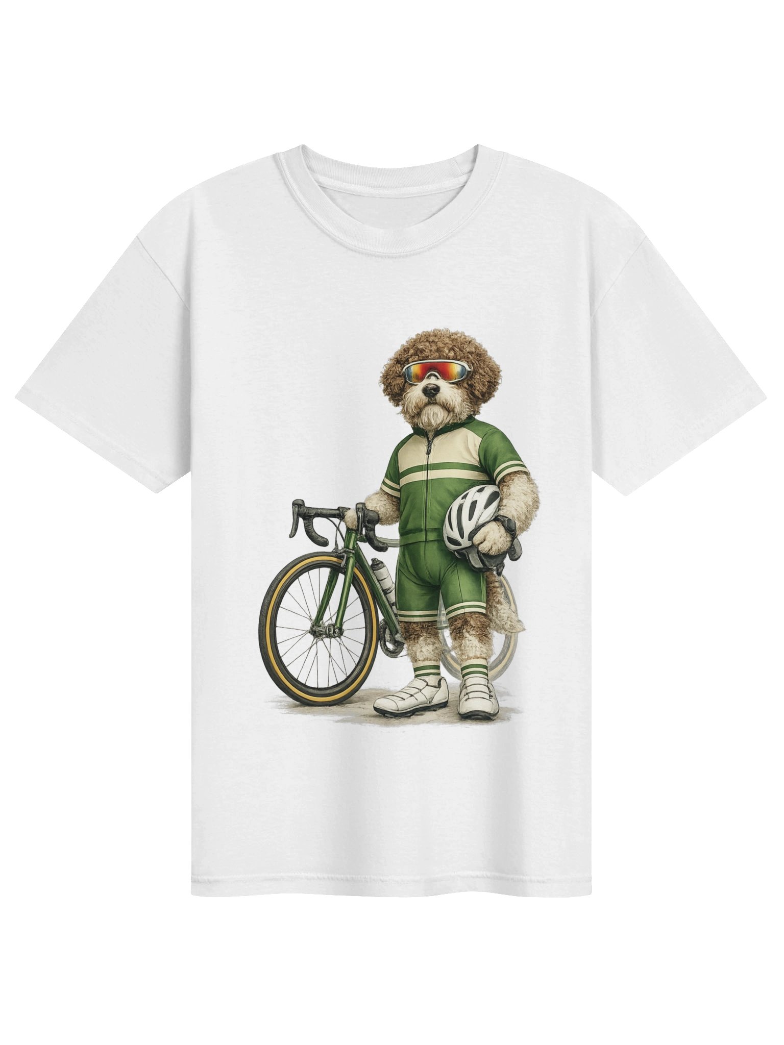 The Lagotto Cyclist – Garment-Dyed Heavyweight Tee product image (4)