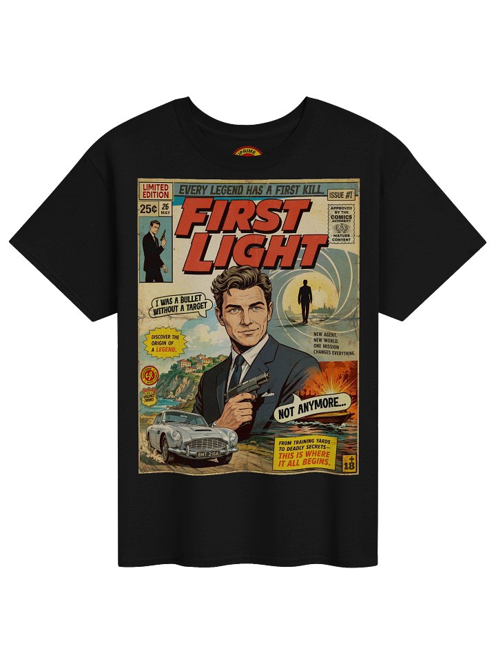 Last Light Comic Art Gaming T-Shirt product image (1)