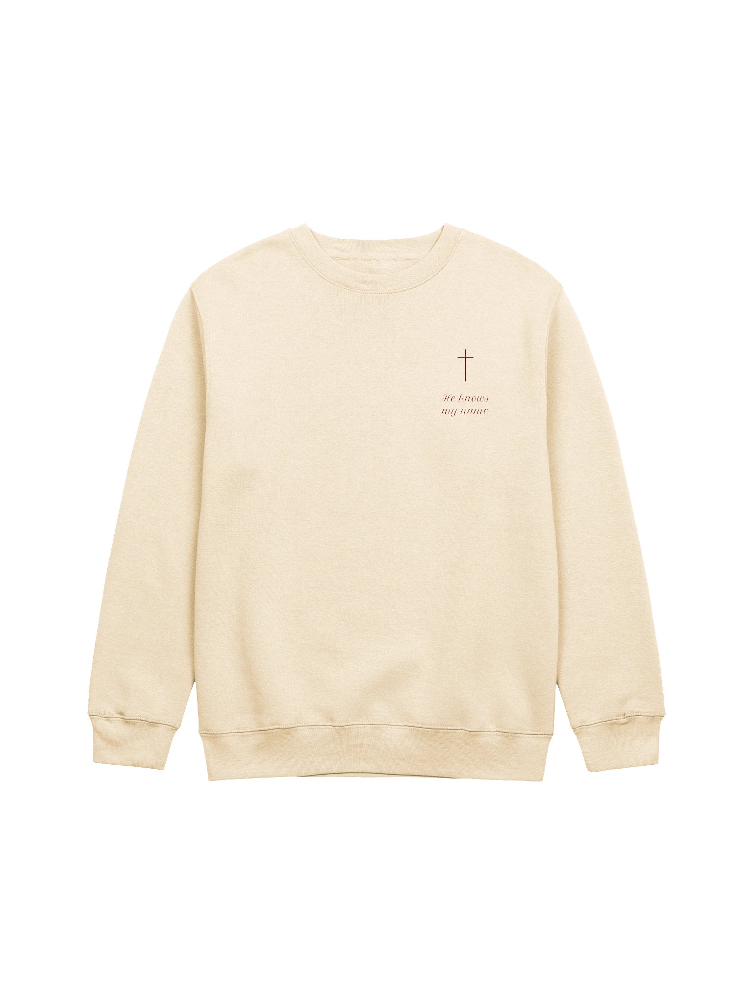He Knows My Name Premium Crewneck Sweatshirt product image (1)