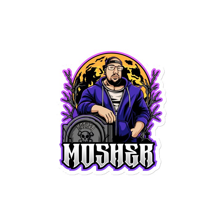 MOSHER GRAVE LOGO MAGNET product image (2)