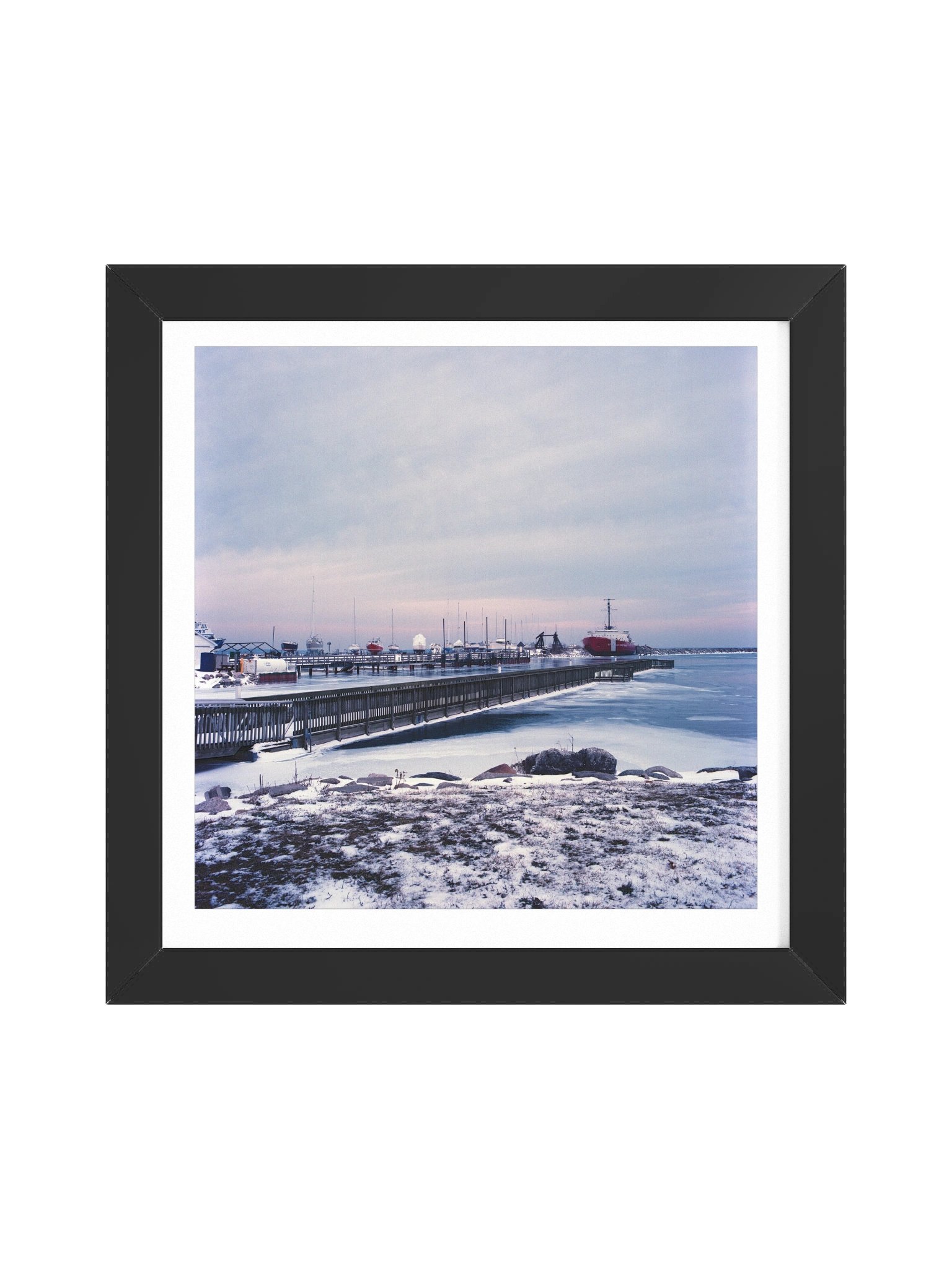 Winter Harbor Print product image (1)