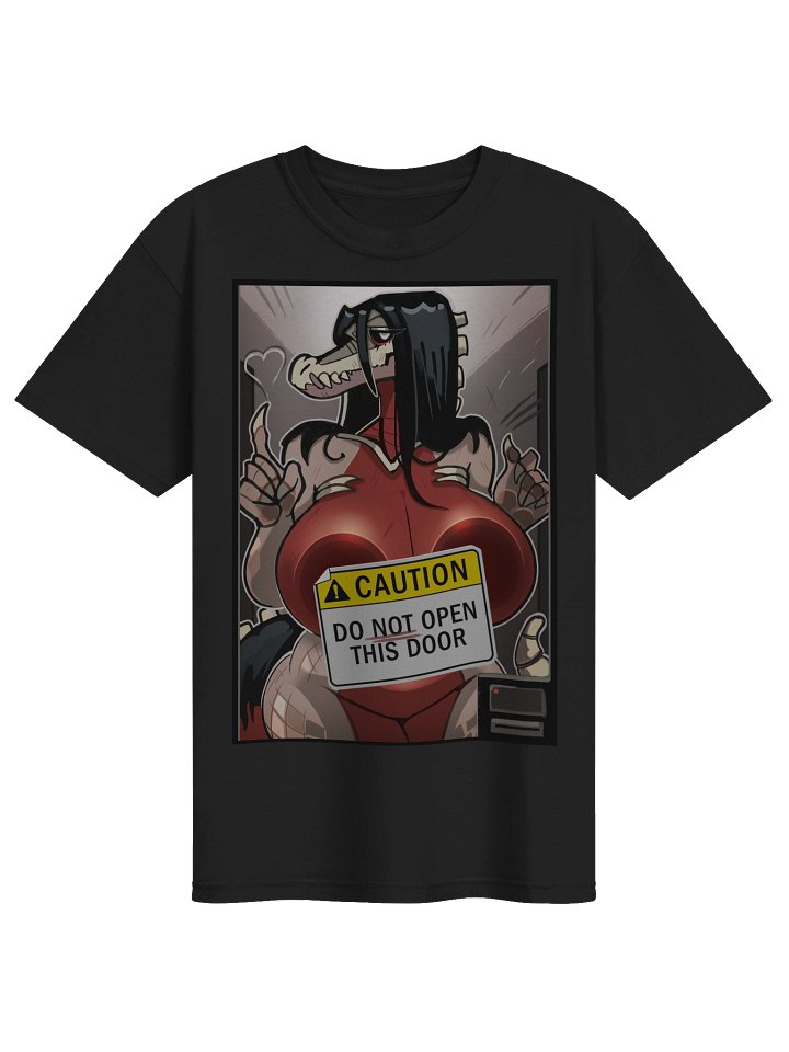 Spooky Monster Crocodile Lady Tshirt product image (1)