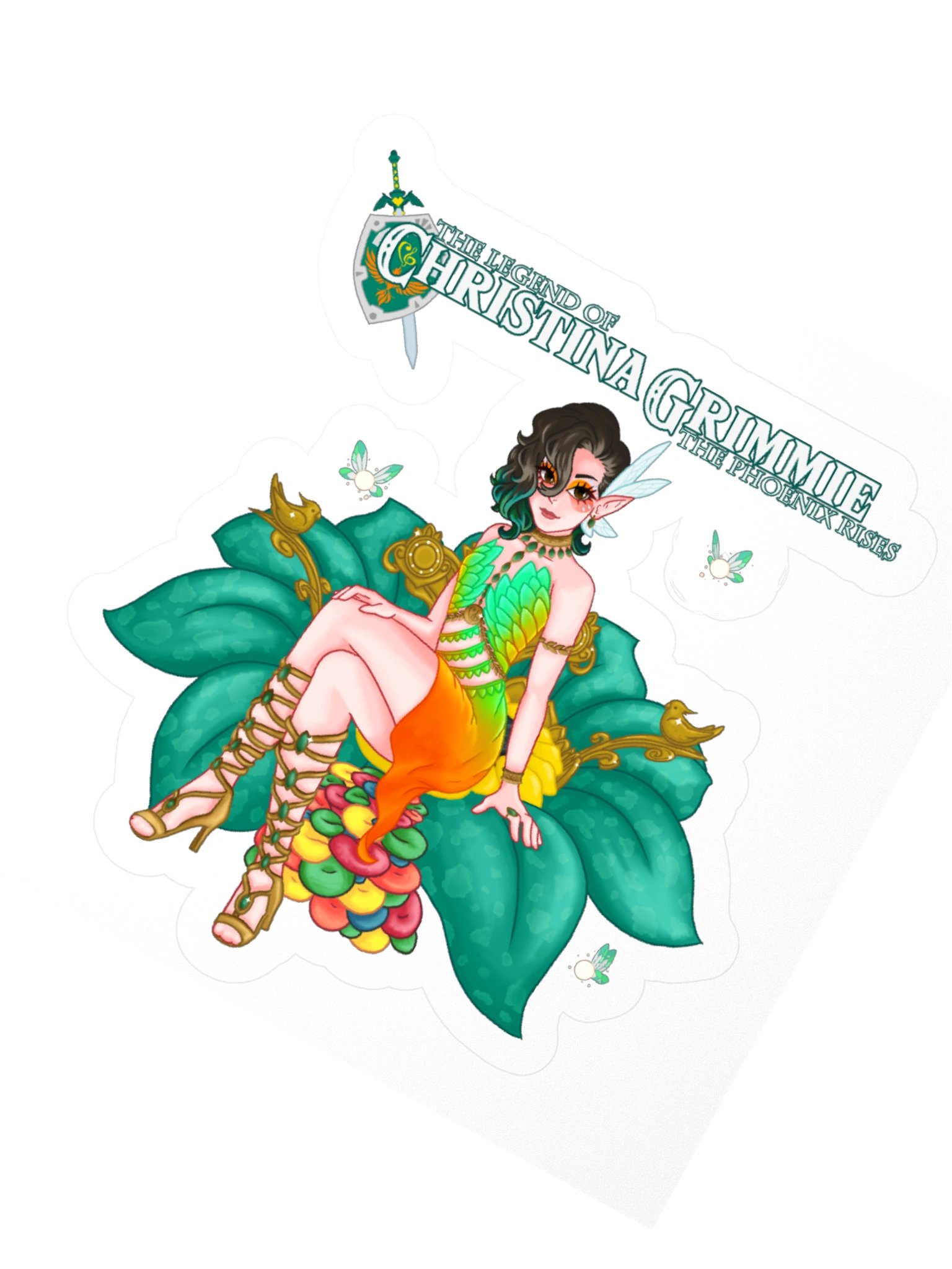 The Legend of Christina Grimmie: The Phoenix Rises Sticker product image (2)