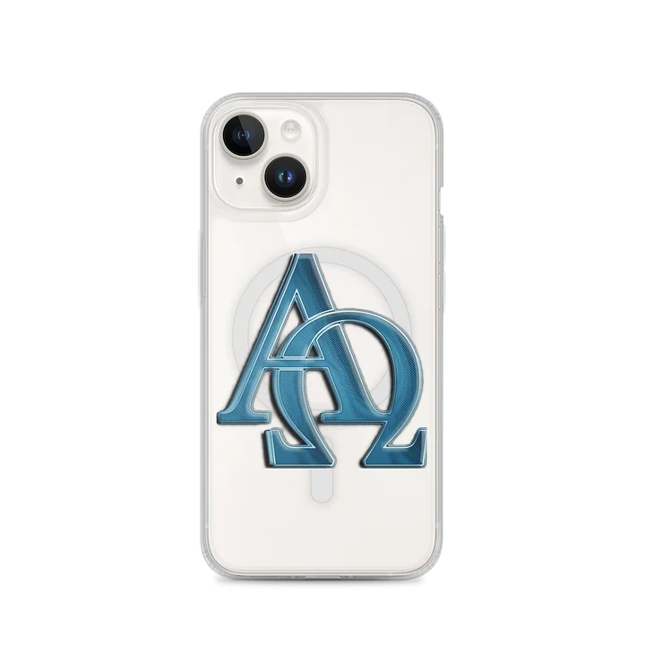 Alpha Α & Omega Ω MagSafe® iPhone® Clear Case product image (4)