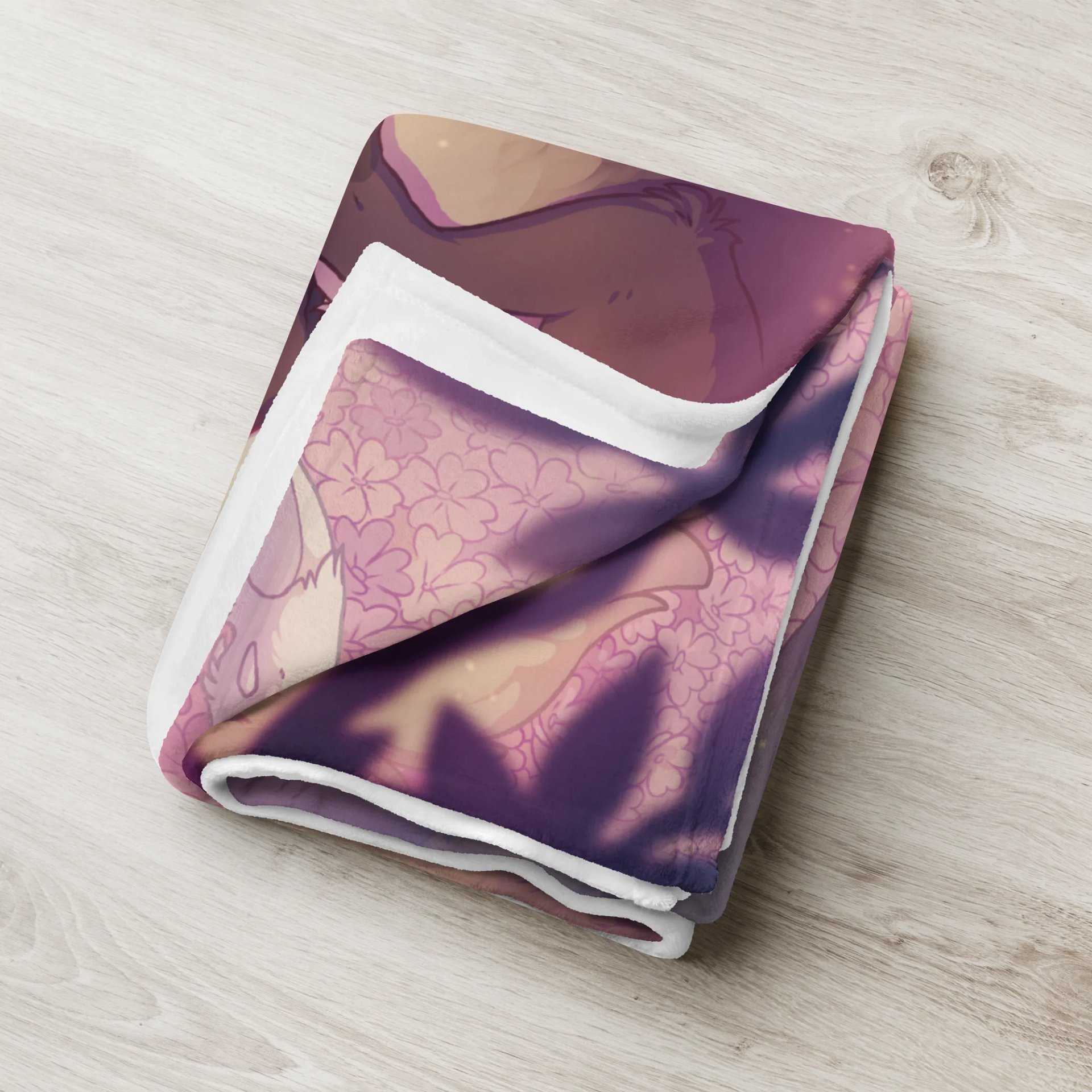 Sleeping dragontaur blanket product image (3)