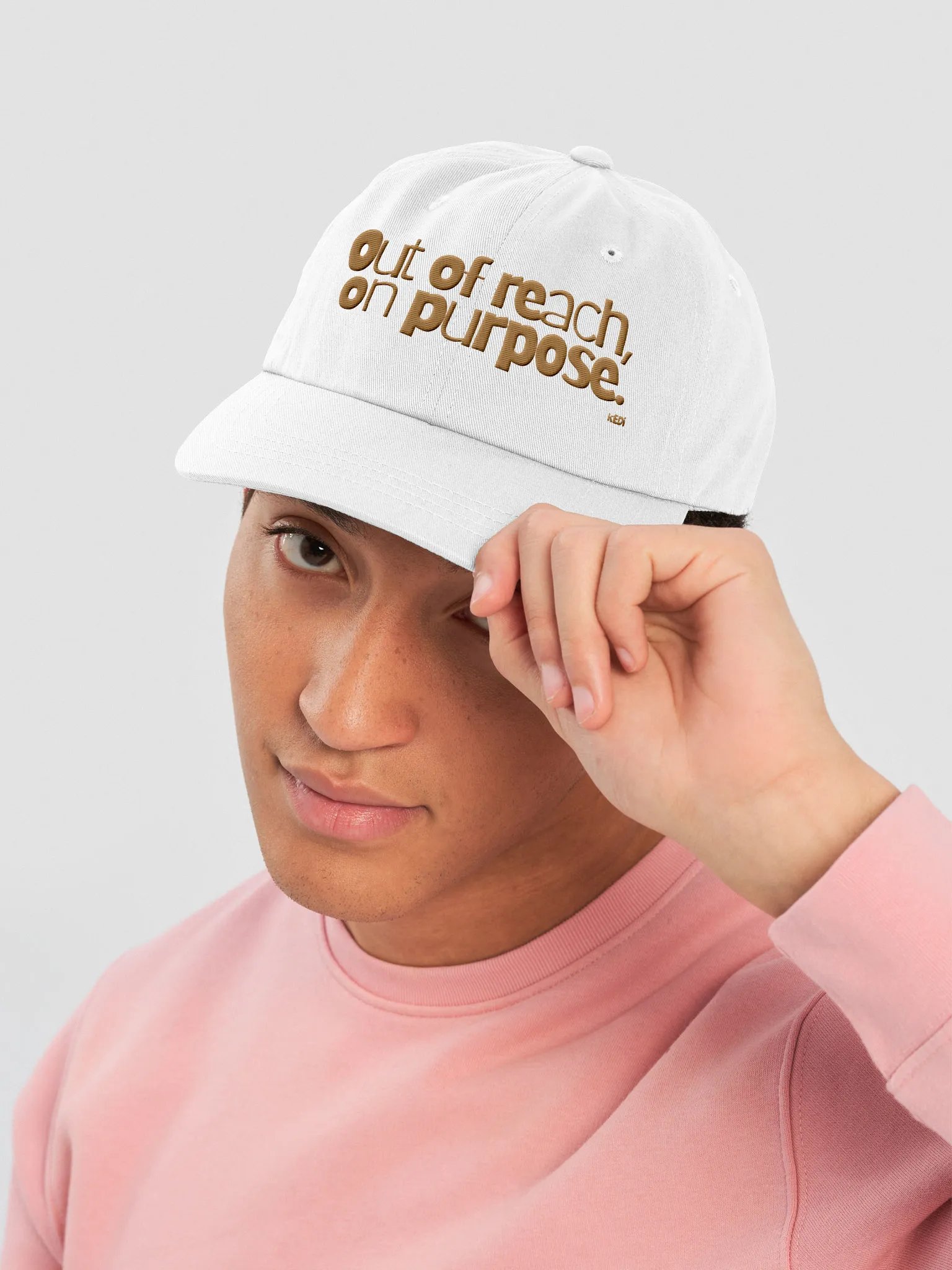 Out of Reach Embroidered Classic Dad Hat product image (37)