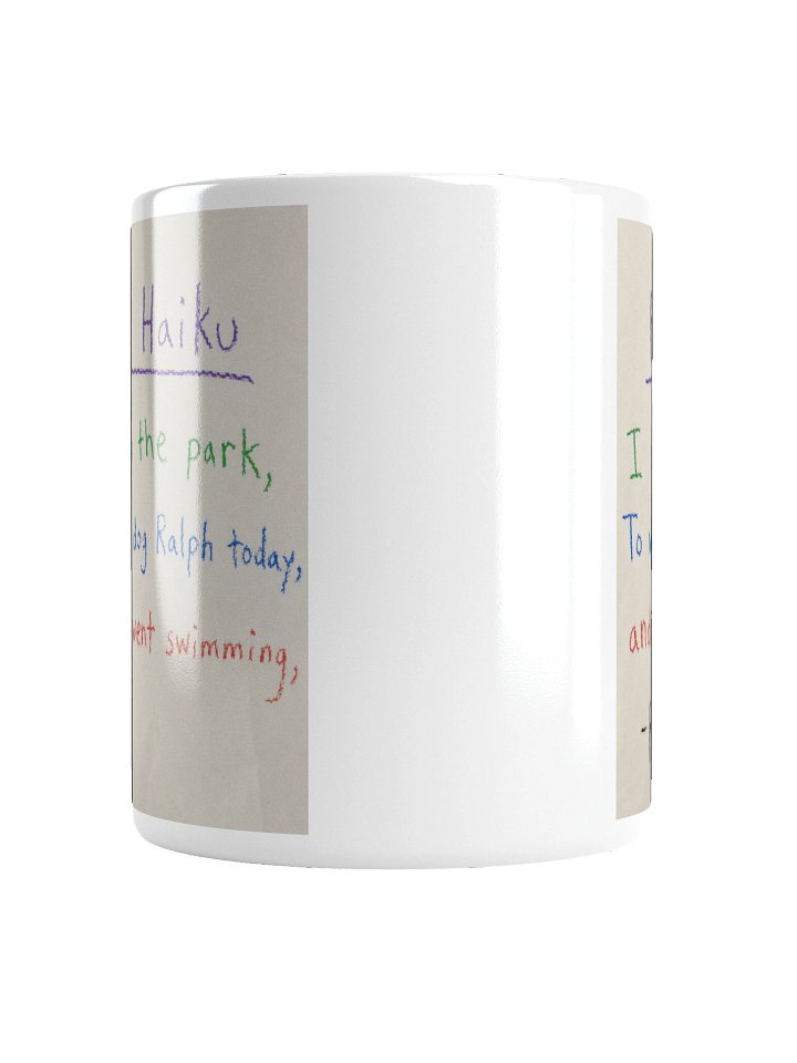 Ron's Haiku Coffee Mug product image (4)