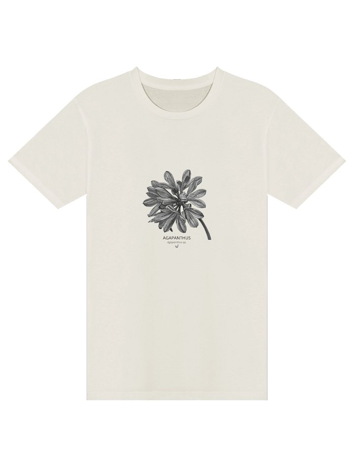 Agapanthus Botanical Tshirt product image (1)