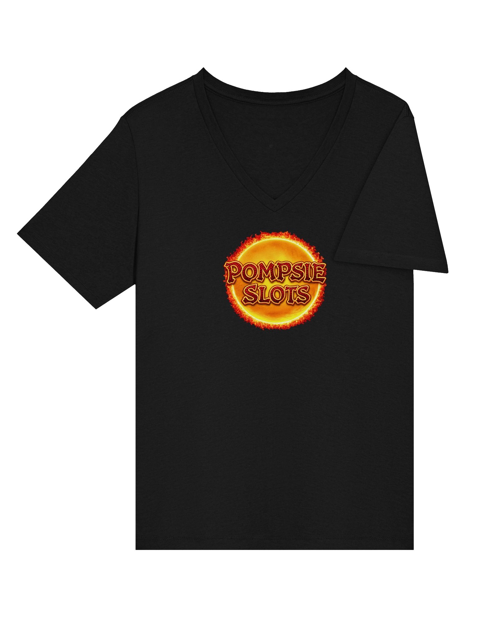 (V-Neck) Pompsie Slots Fireball! product image (4)