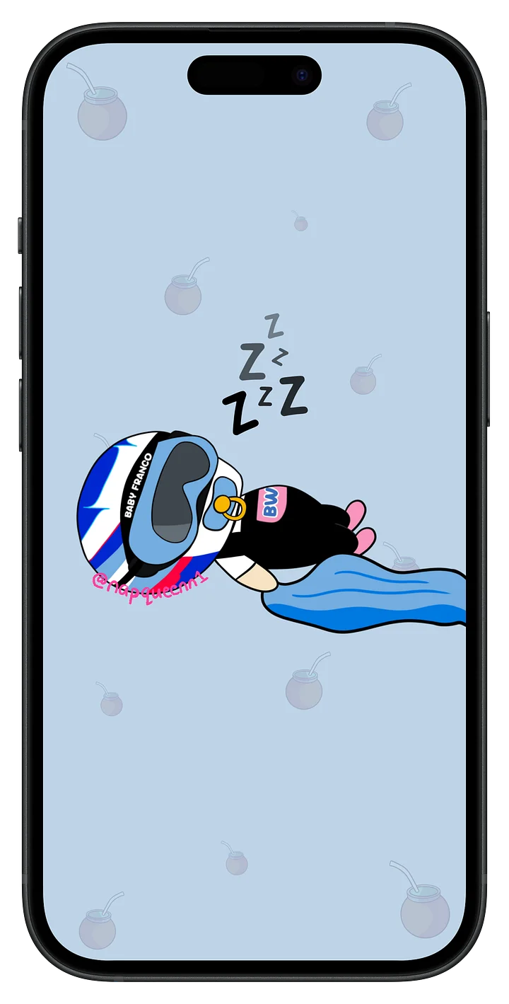 Sleeping Baby Franco - Phone Wallpaper (Updated) product image (2)