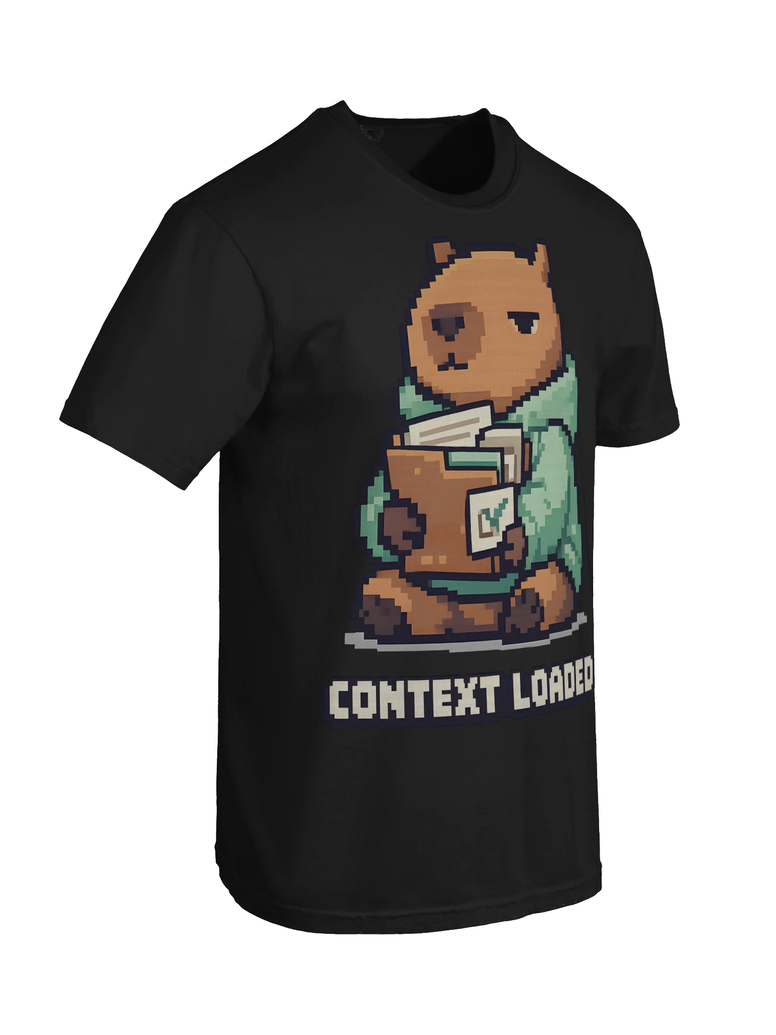 Context Loaded Capybara T-Shirt product image (8)