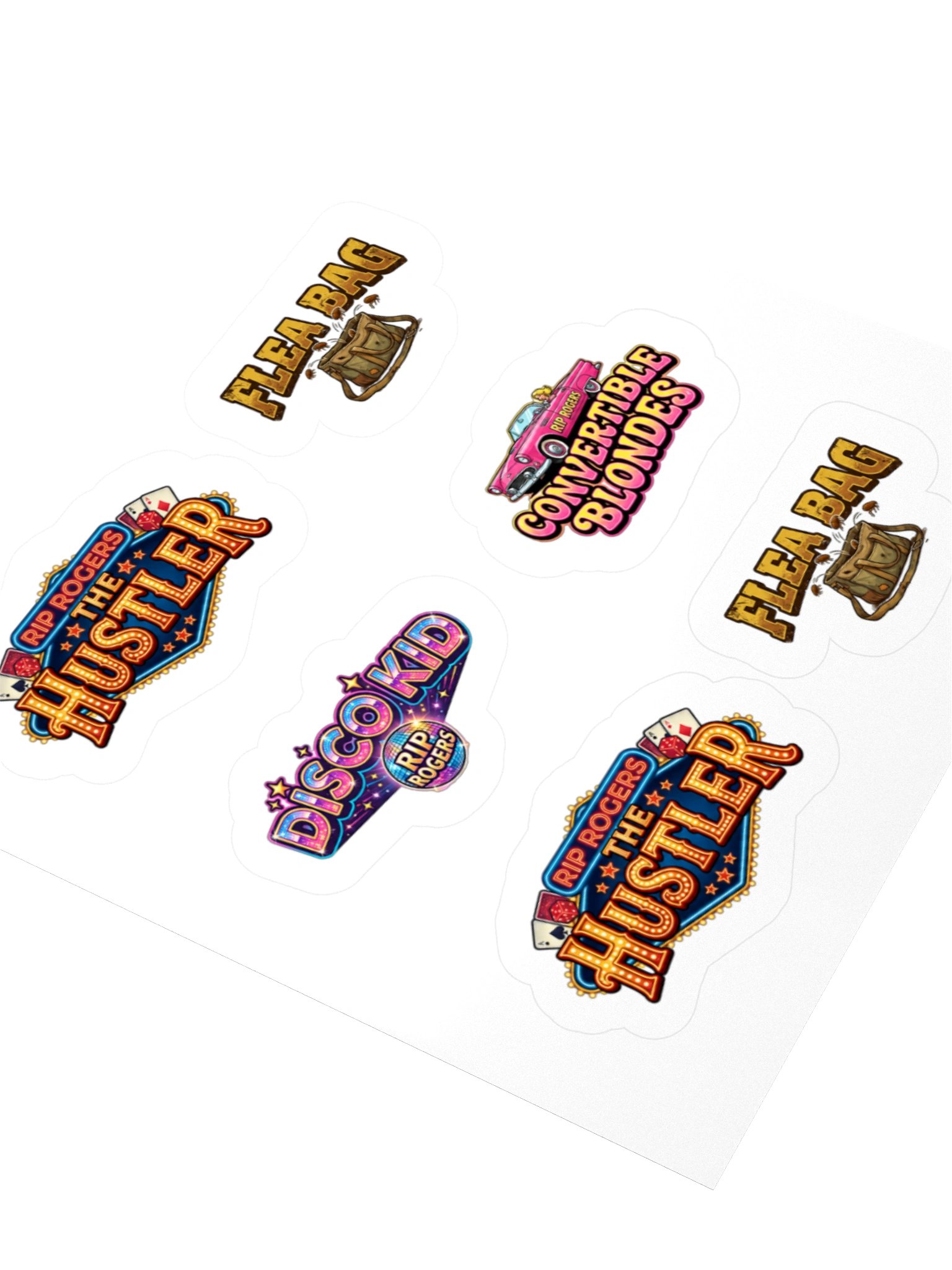 Rip Rogers Kiss Cut Sticker Set product image (8)
