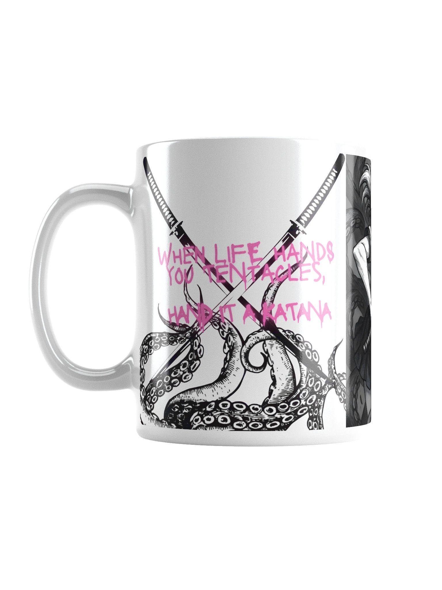 GRIM FAM MUG - ANIME EDITION: #1 - TENTACLE TROUBLE 11oz / 15oz / 20 oz product image (3)