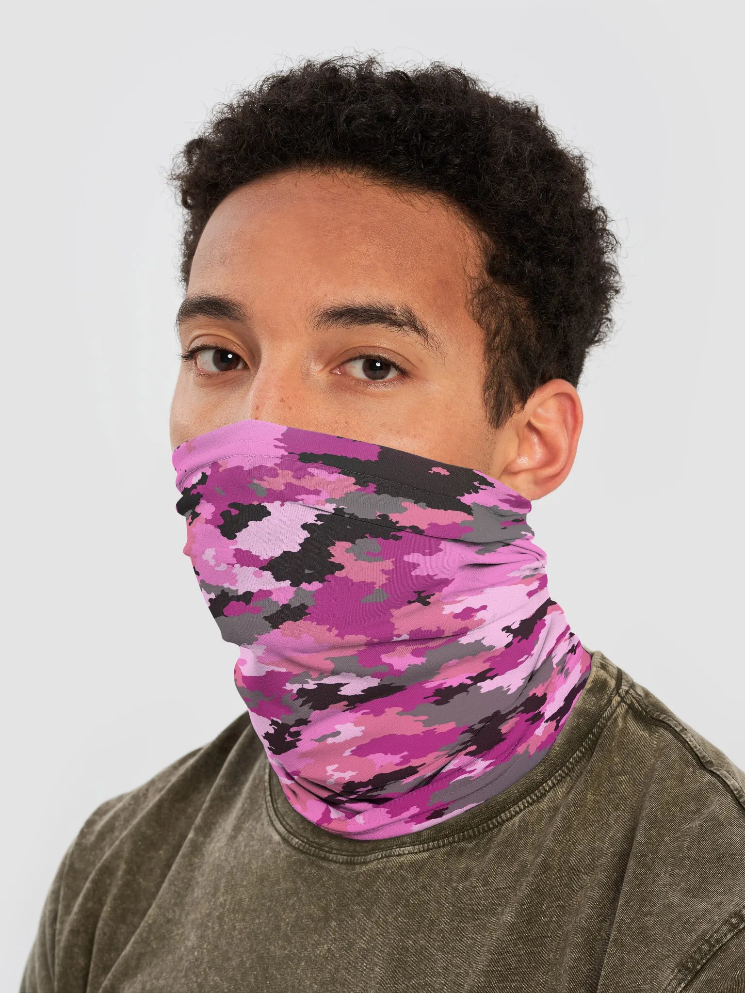 Neck Gaiter-Pink Camo product image (2)