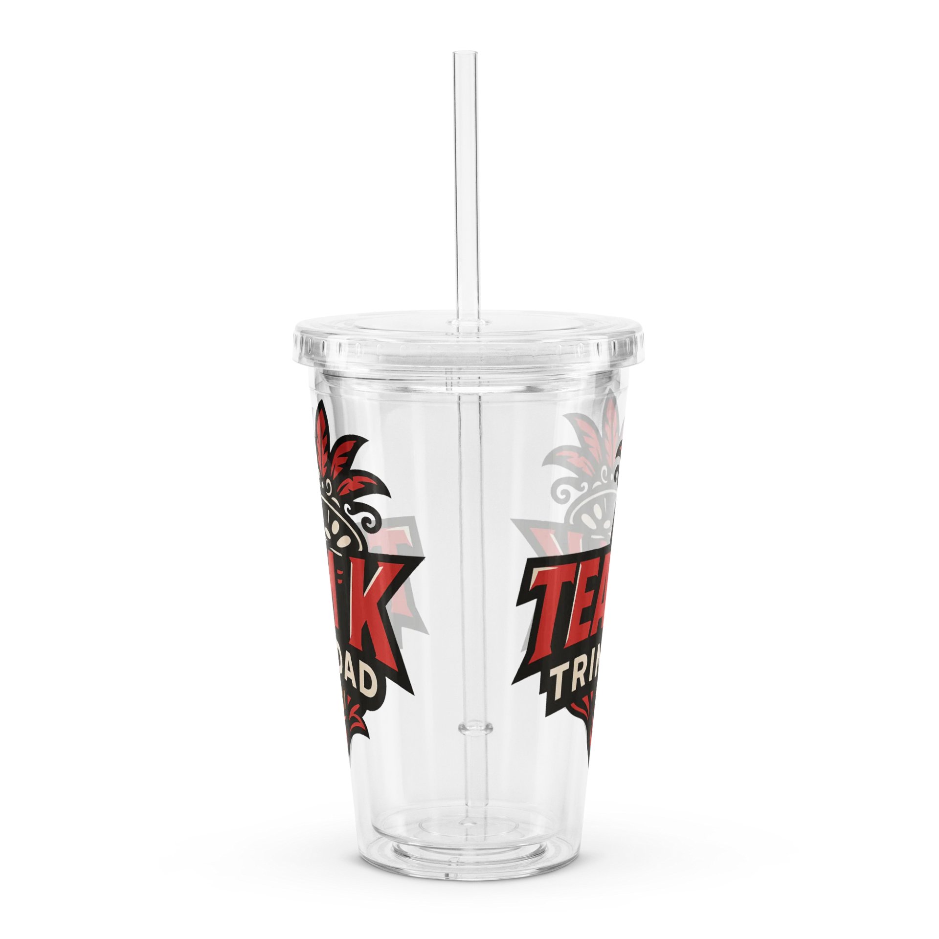 TEAM K TRINIDAD Clear Plastic Tumbler product image (3)
