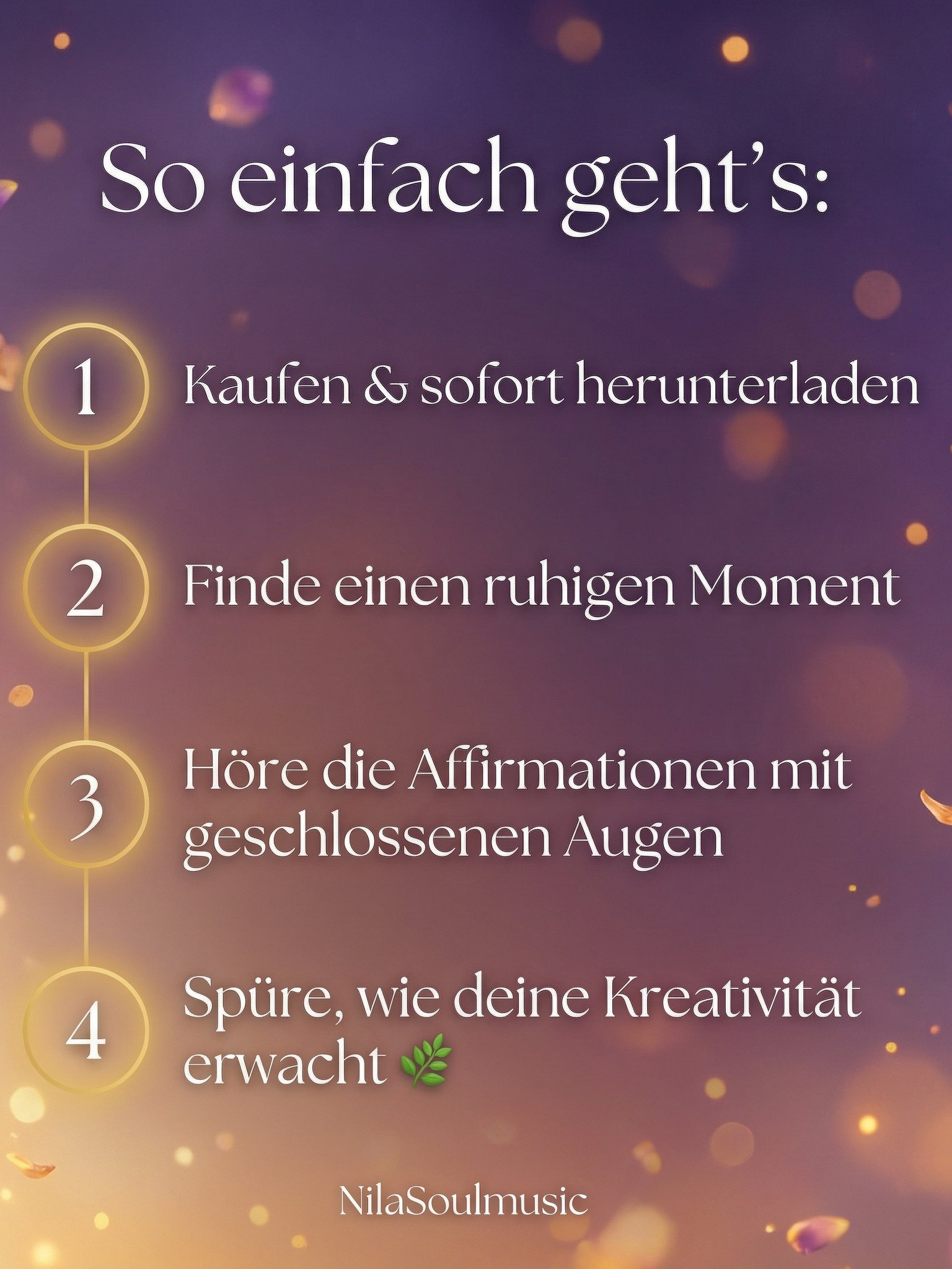 Kreativitäts-Affirmationen | 3 Min „Ich bin kreativ“ Boost (Audio) product image (6)