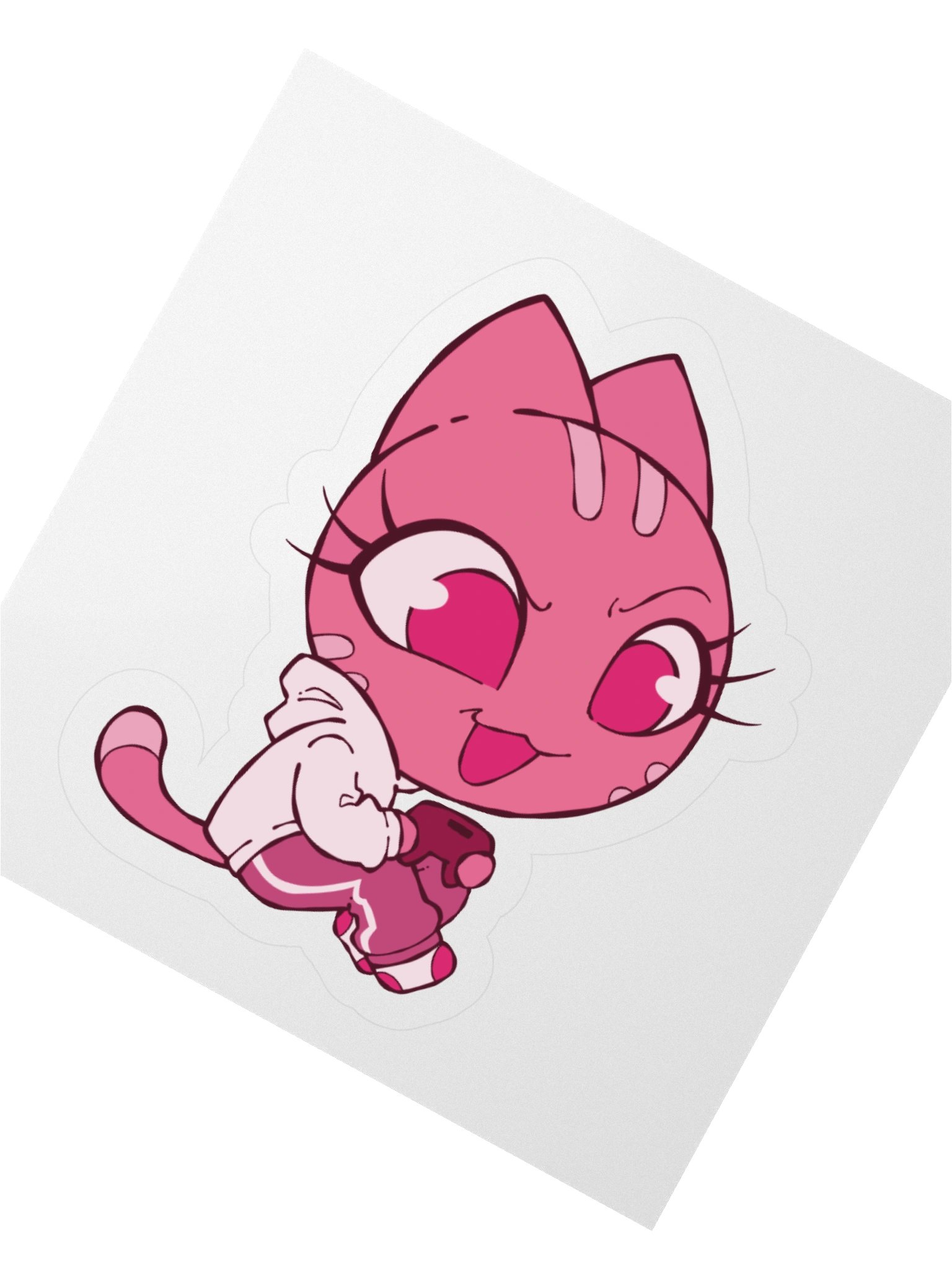 Gamer Cat Sticker product image (4)