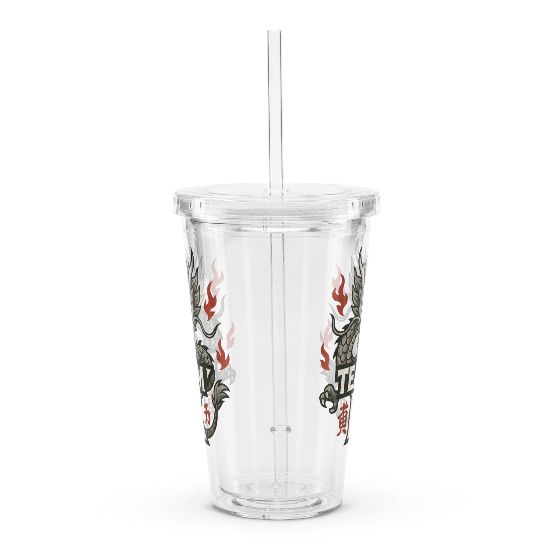 Team K China Clear Plastic Tumbler product image (4)
