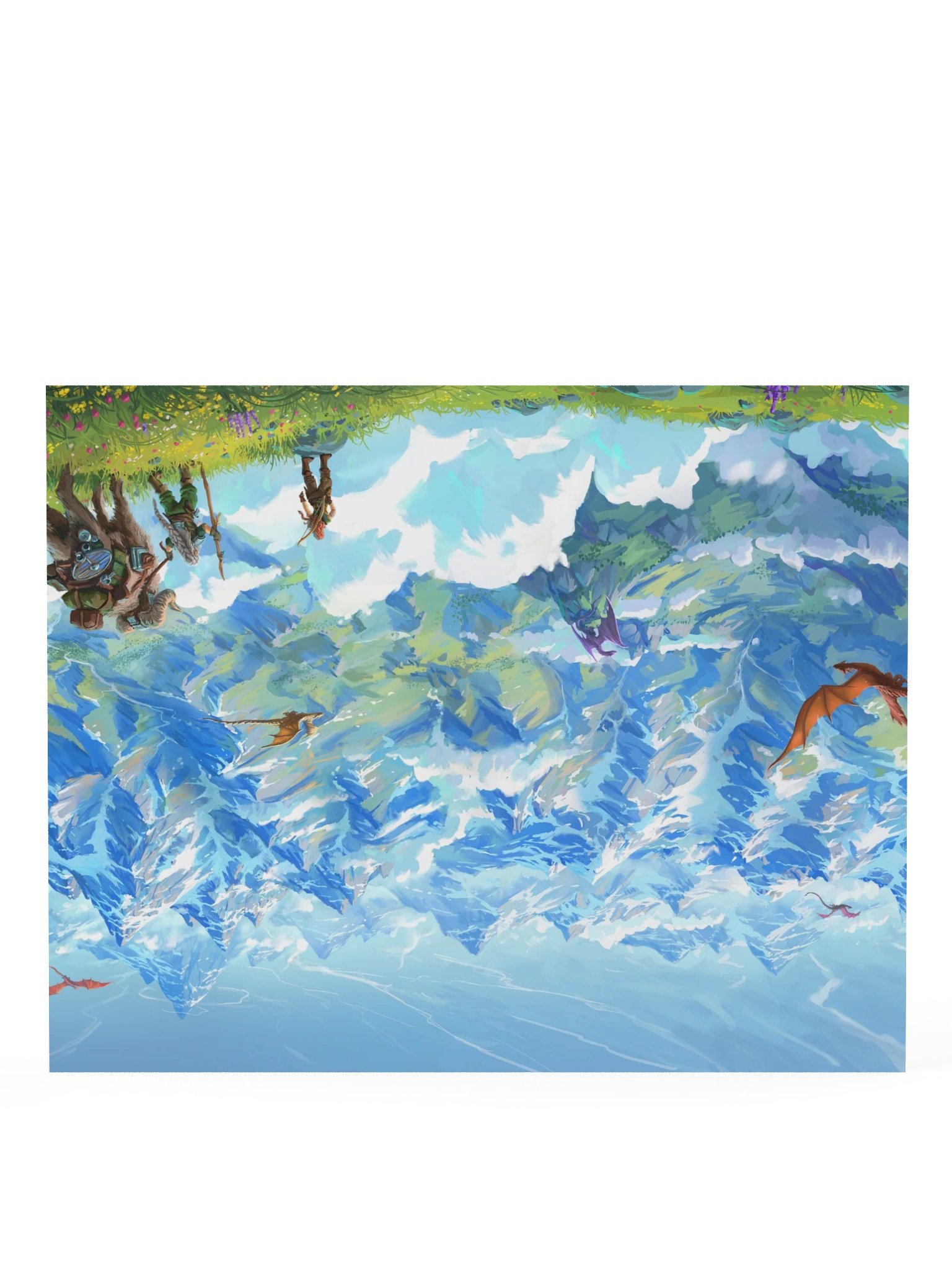 There Be Dragons Here Art Print product image (35)