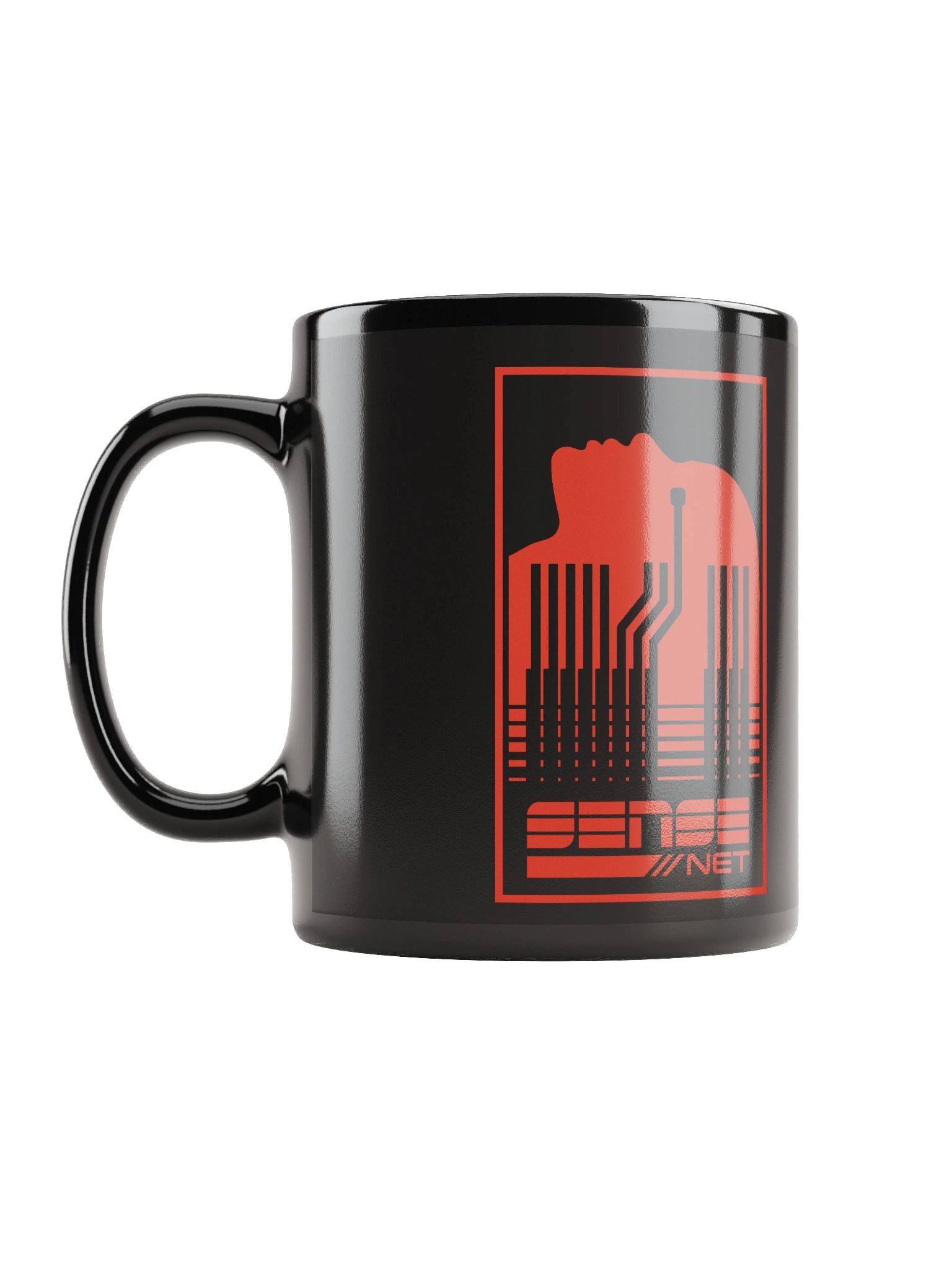 Sense/Net Logo Version 4 Mug (red on black) product image (6)