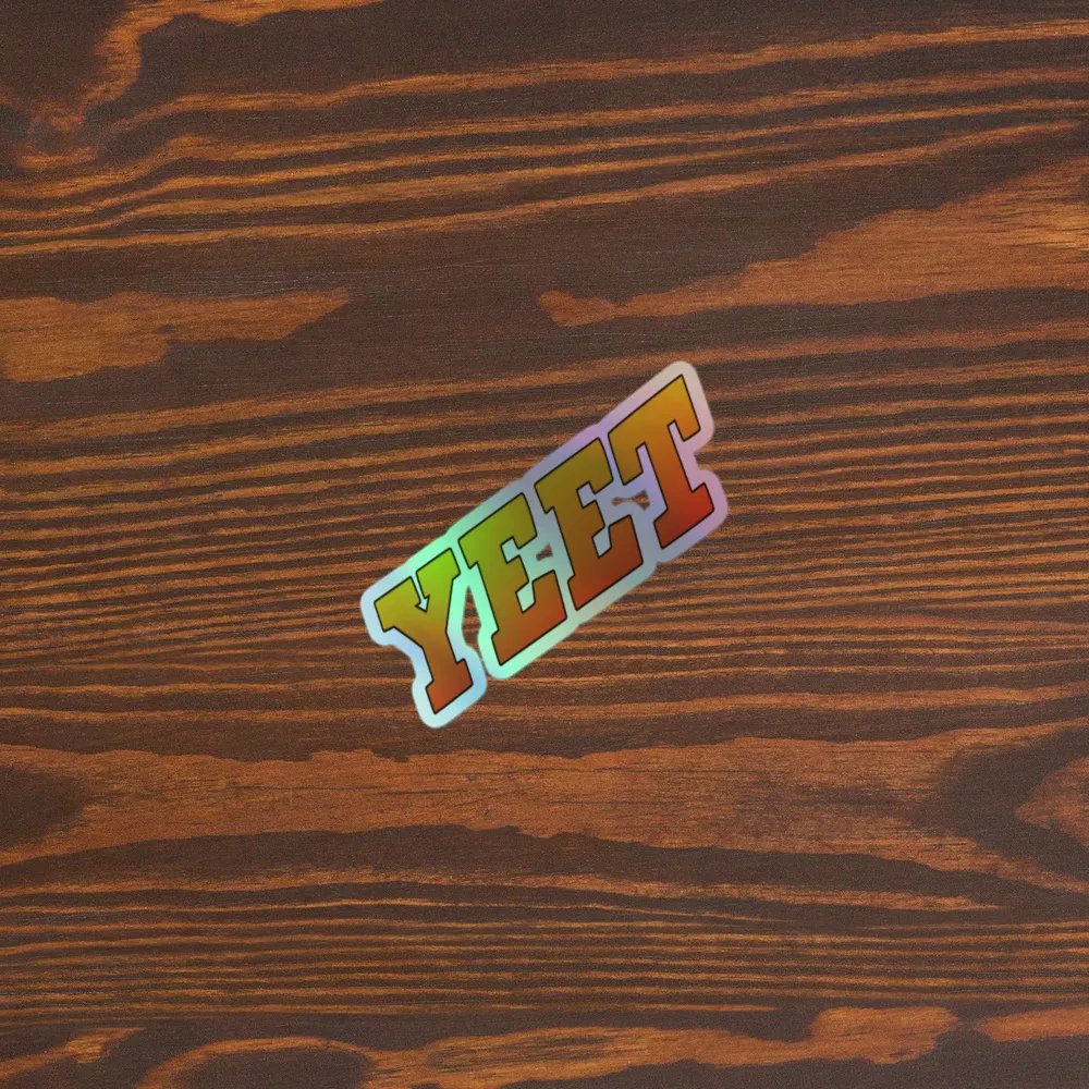 YEET Holographic Sticker Sheet Set product image (5)