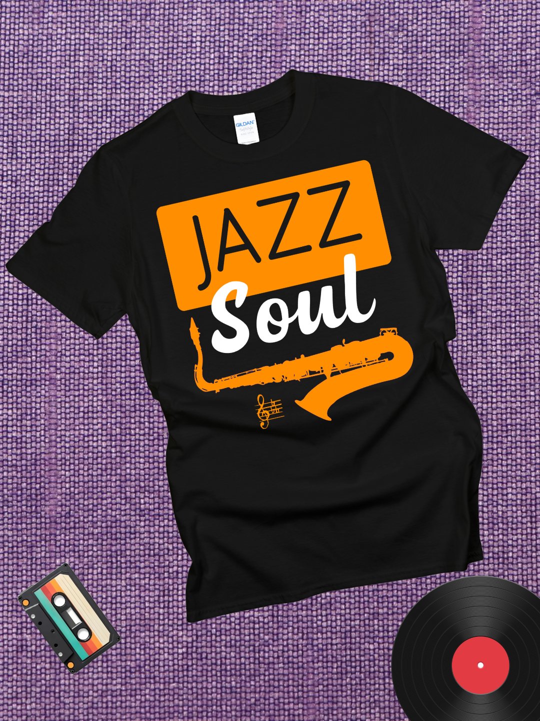 Jazz Soul - Saxophone Player T-Shirt product image (1)