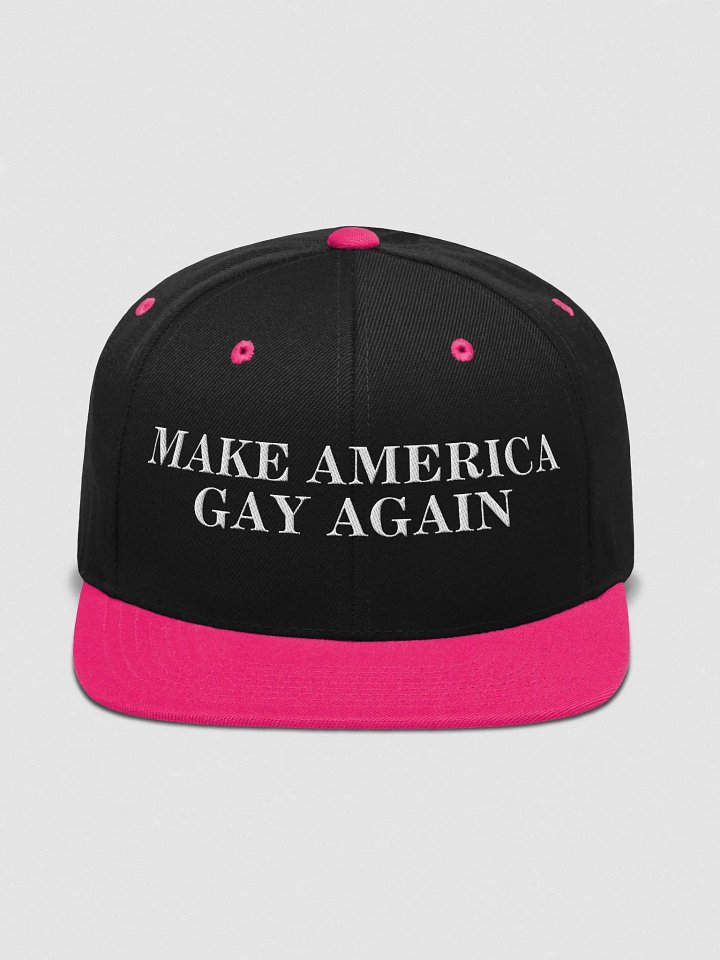 MAKE AMERICA ✨GAY✨ AGAIN SNAPBACK product image (8)