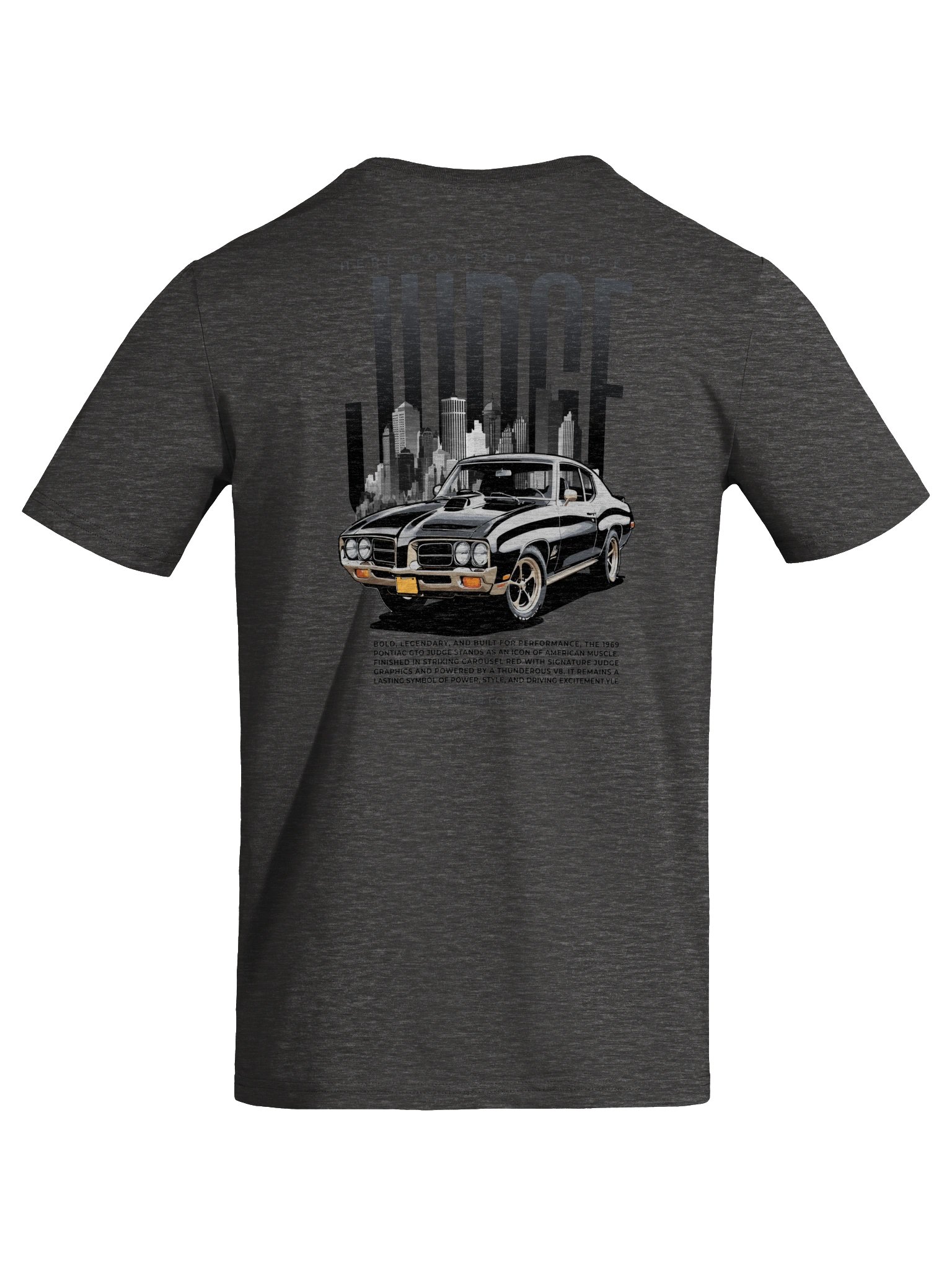 Here Comes Da Judge Retro Muscle Car Tee product image (9)