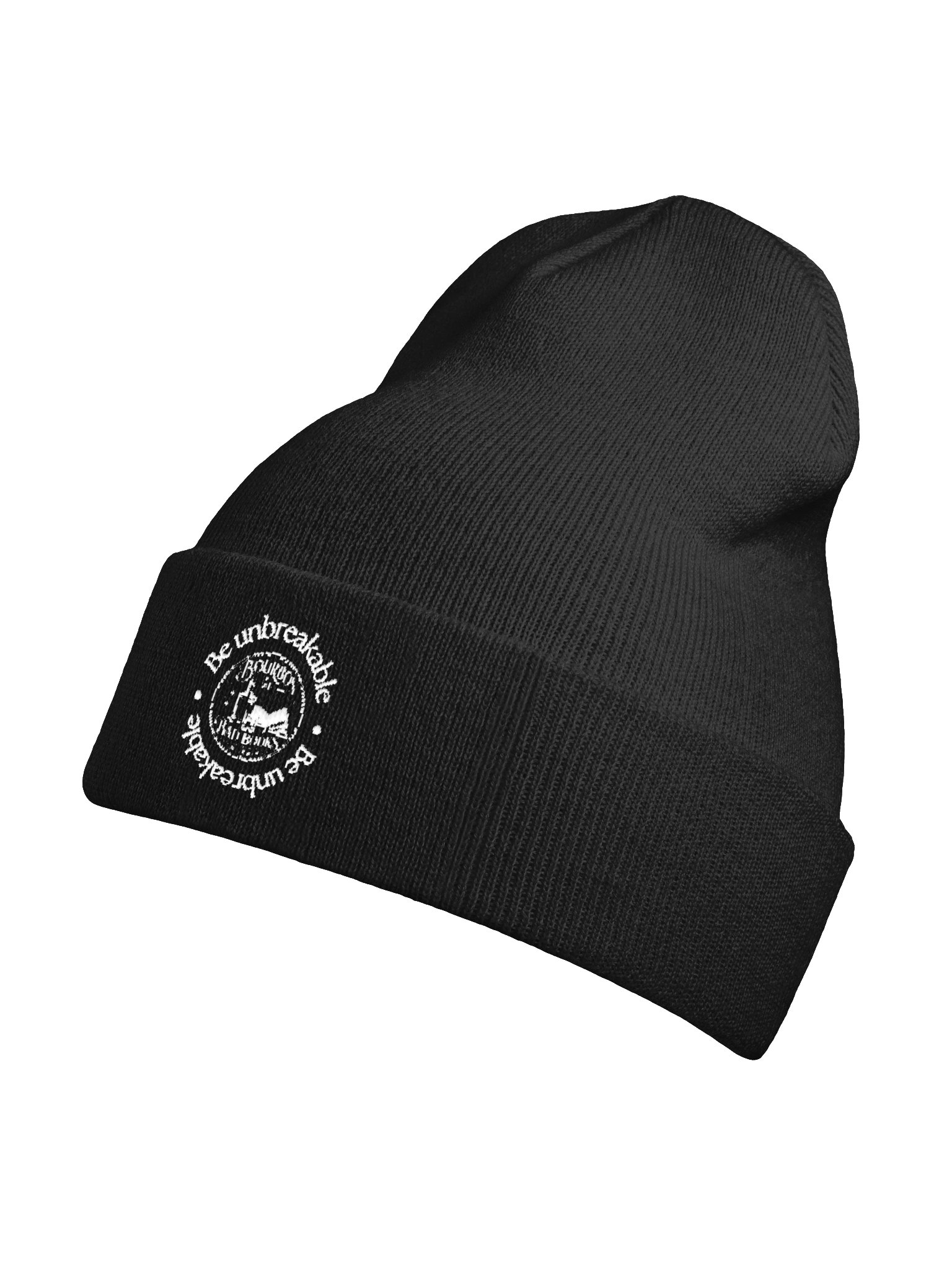 "Be Unbreakable" Cuffed Beanie product image (49)