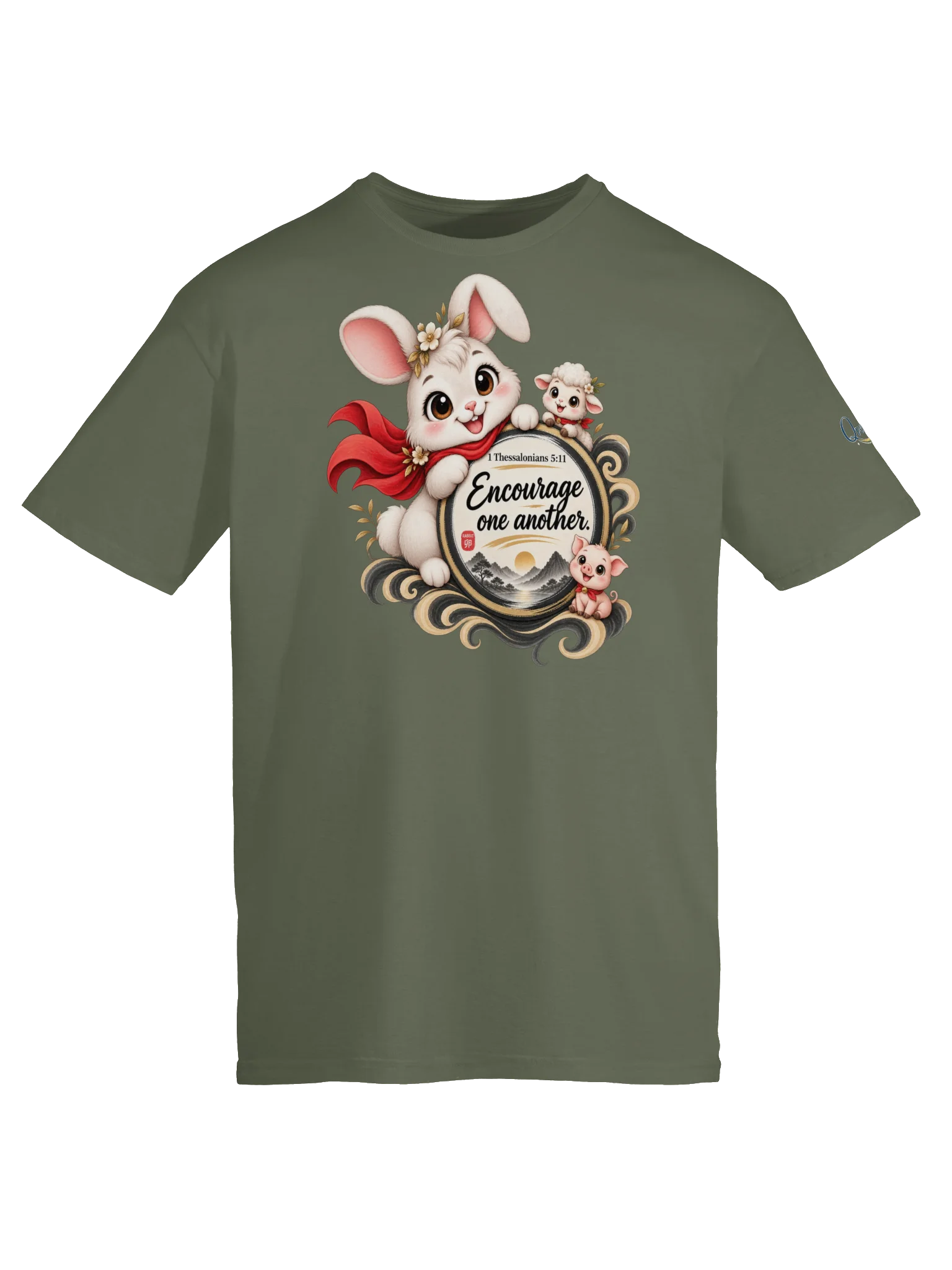 🐰Year of the Rabbit | Chinese Zodiac Trio Unisex T-Shirt product image (75)
