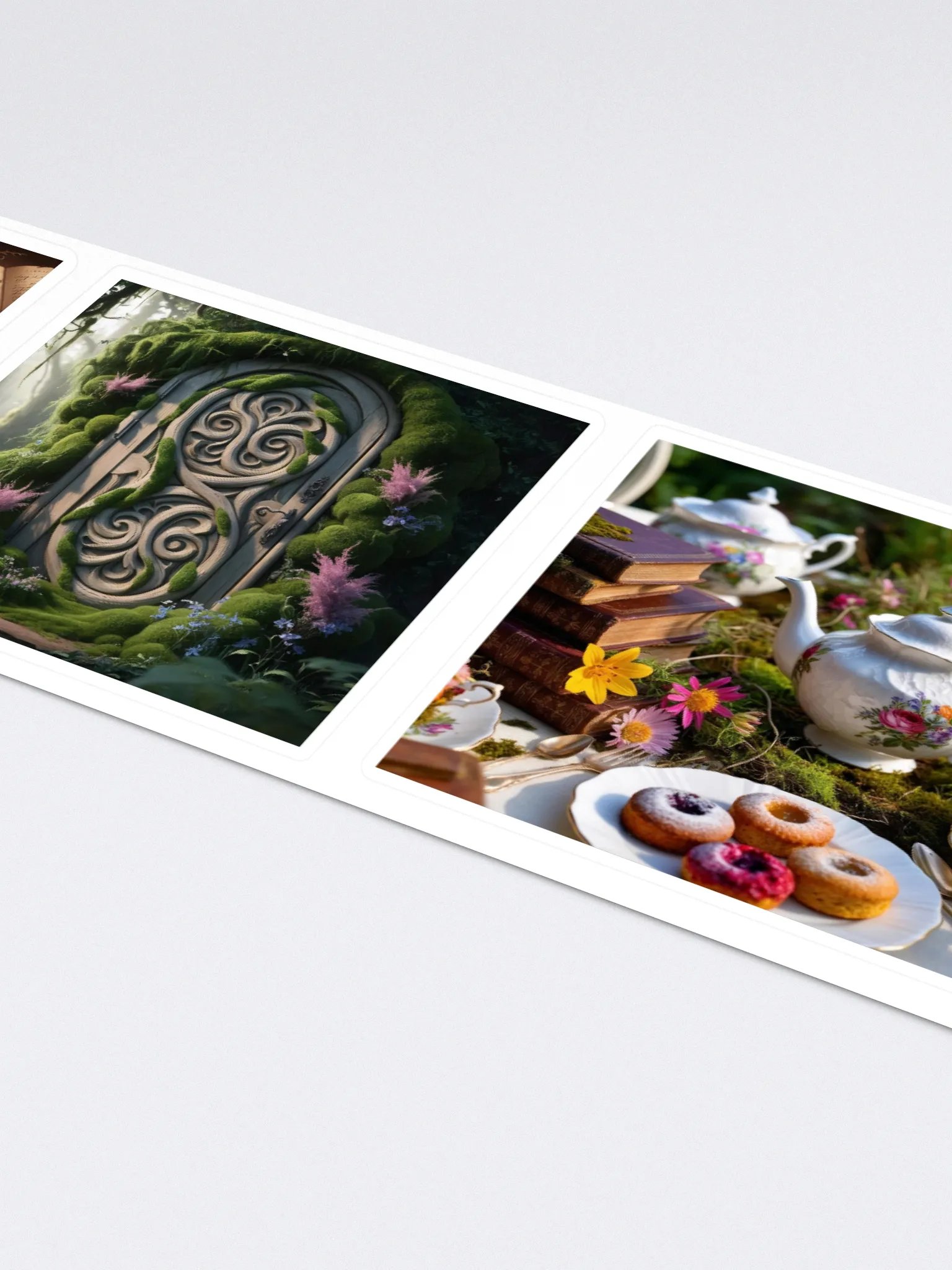 Ink and Elsewhere Stickers #7 – The Shelves That Speak in Silence product image (4)