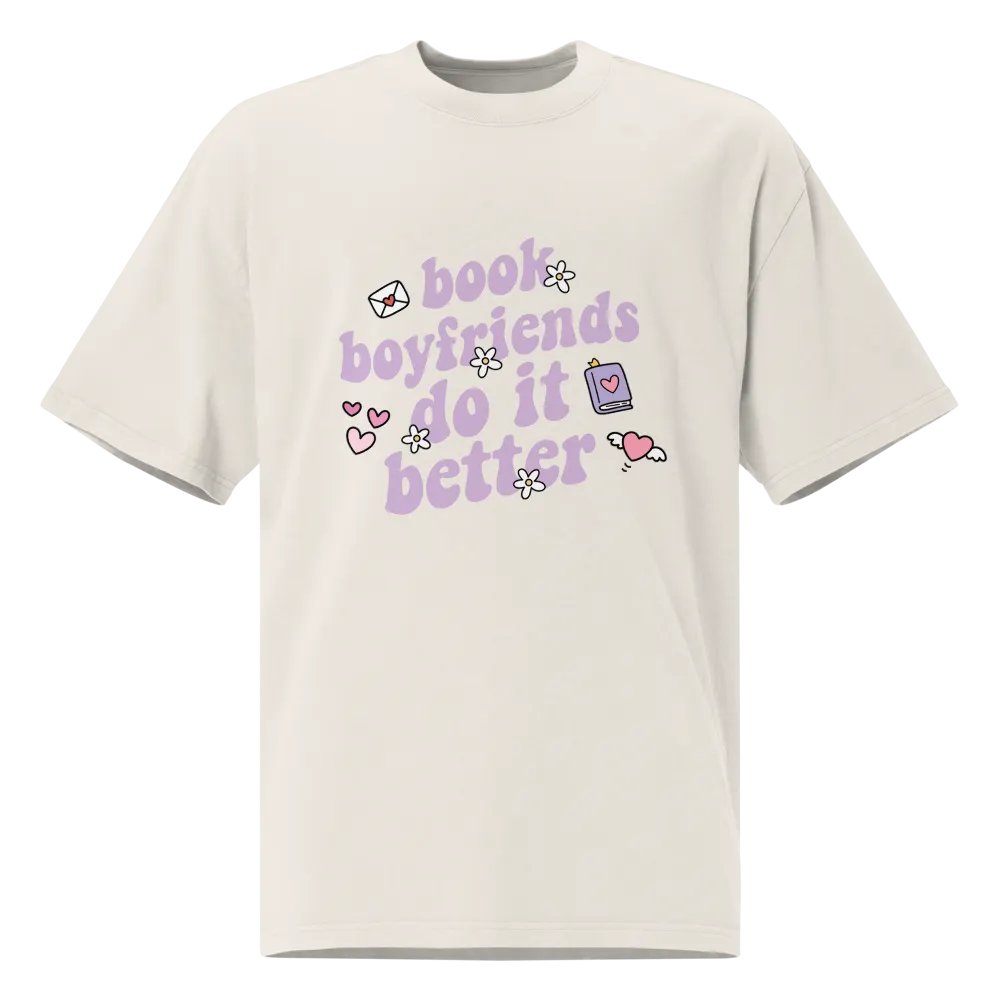 Book Boyfriend Faded T-Shirt product image (1)