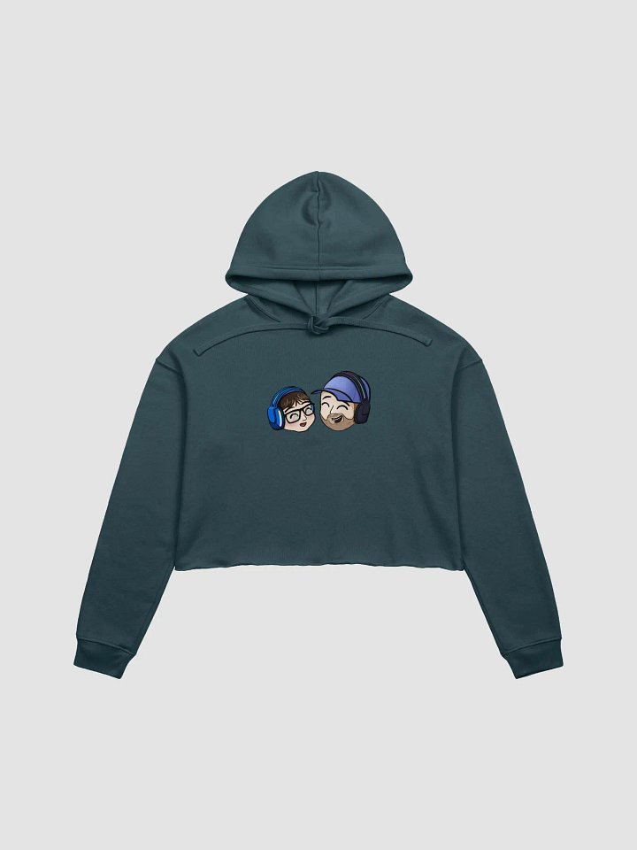 Bella+Canvas Fleece Crop Hoodie product image (1)