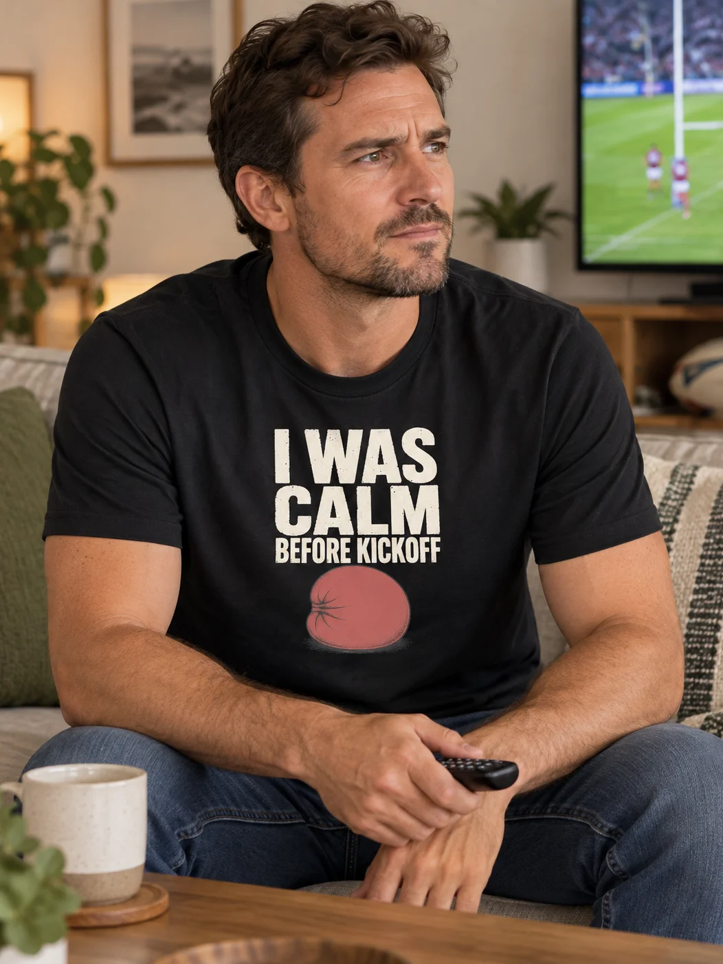I Was Calm Before Kickoff T-Shirt product image (1)