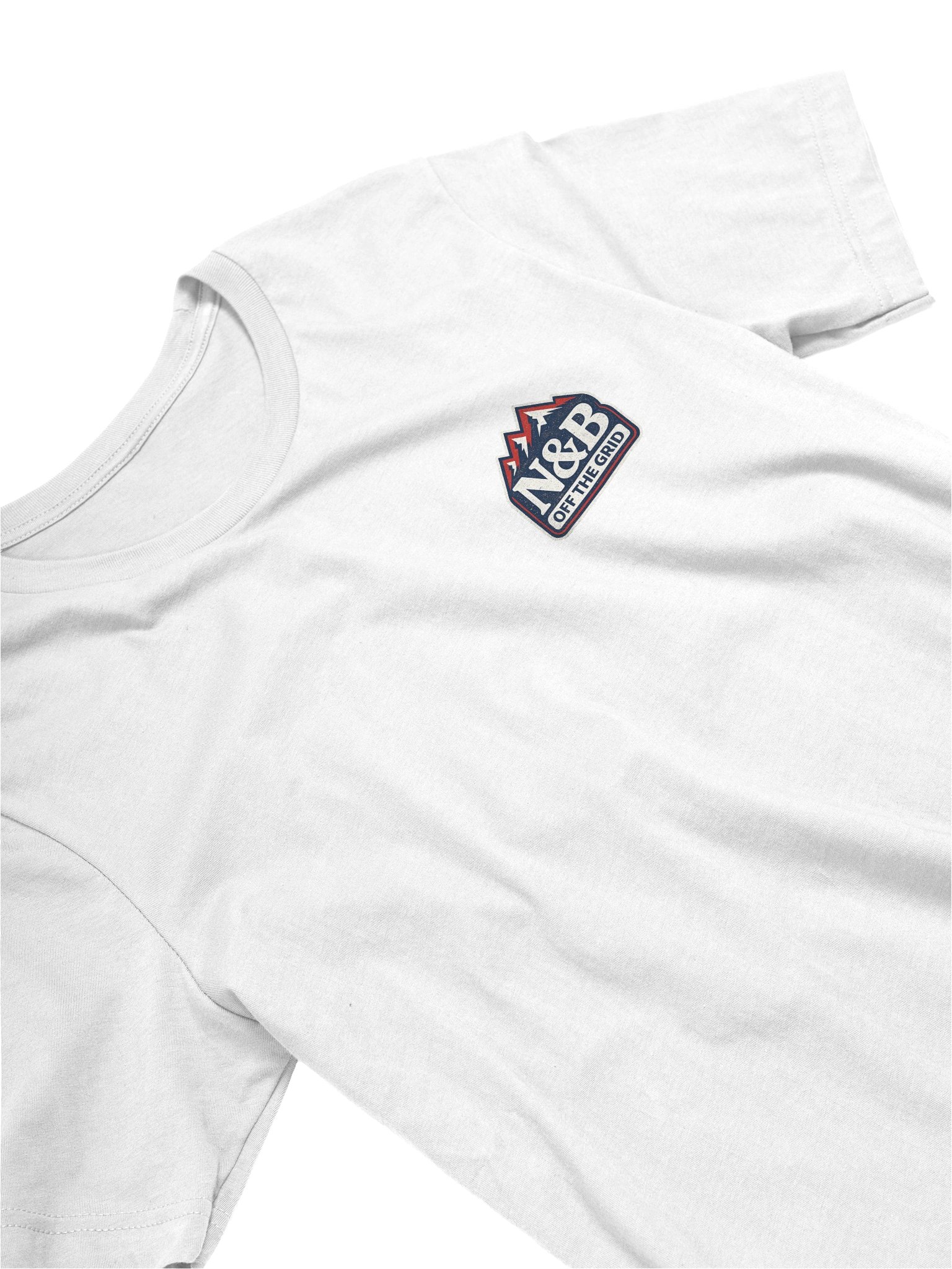 Trails & Coffee Overland Crew White Tee product image (4)