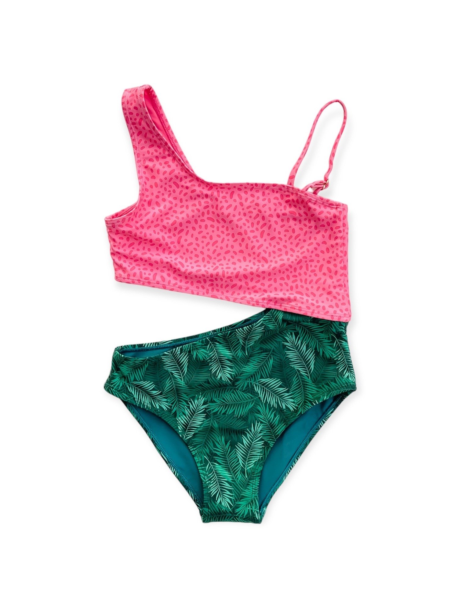 Pink & Palm Leaves product image (1)