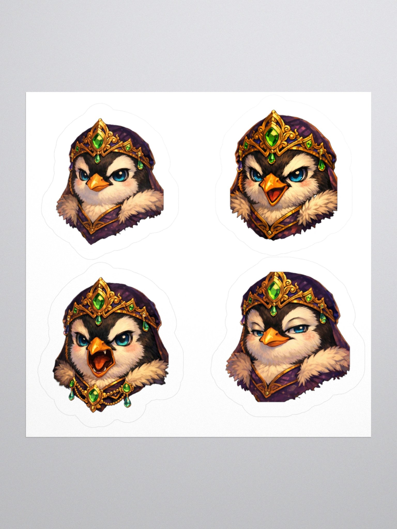 Kingdoms advisor Kiss Cut Stickers product image (1)