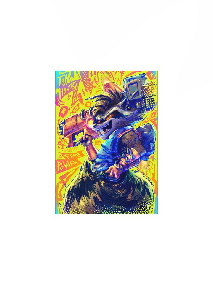 Rocket Rivals Matte Poster product image (2)