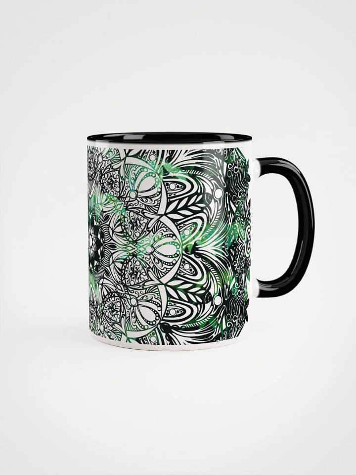 Lush Leaves Ceramic Mug product image (5)
