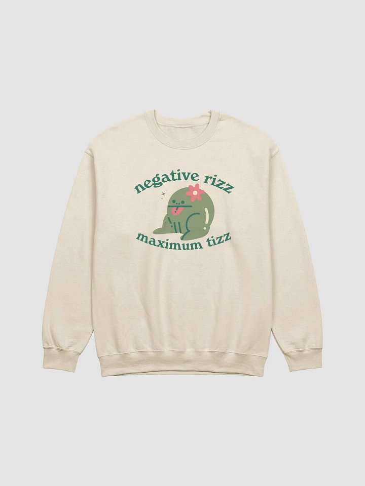 Negative rizz maximum tizz Crewneck product image (1)