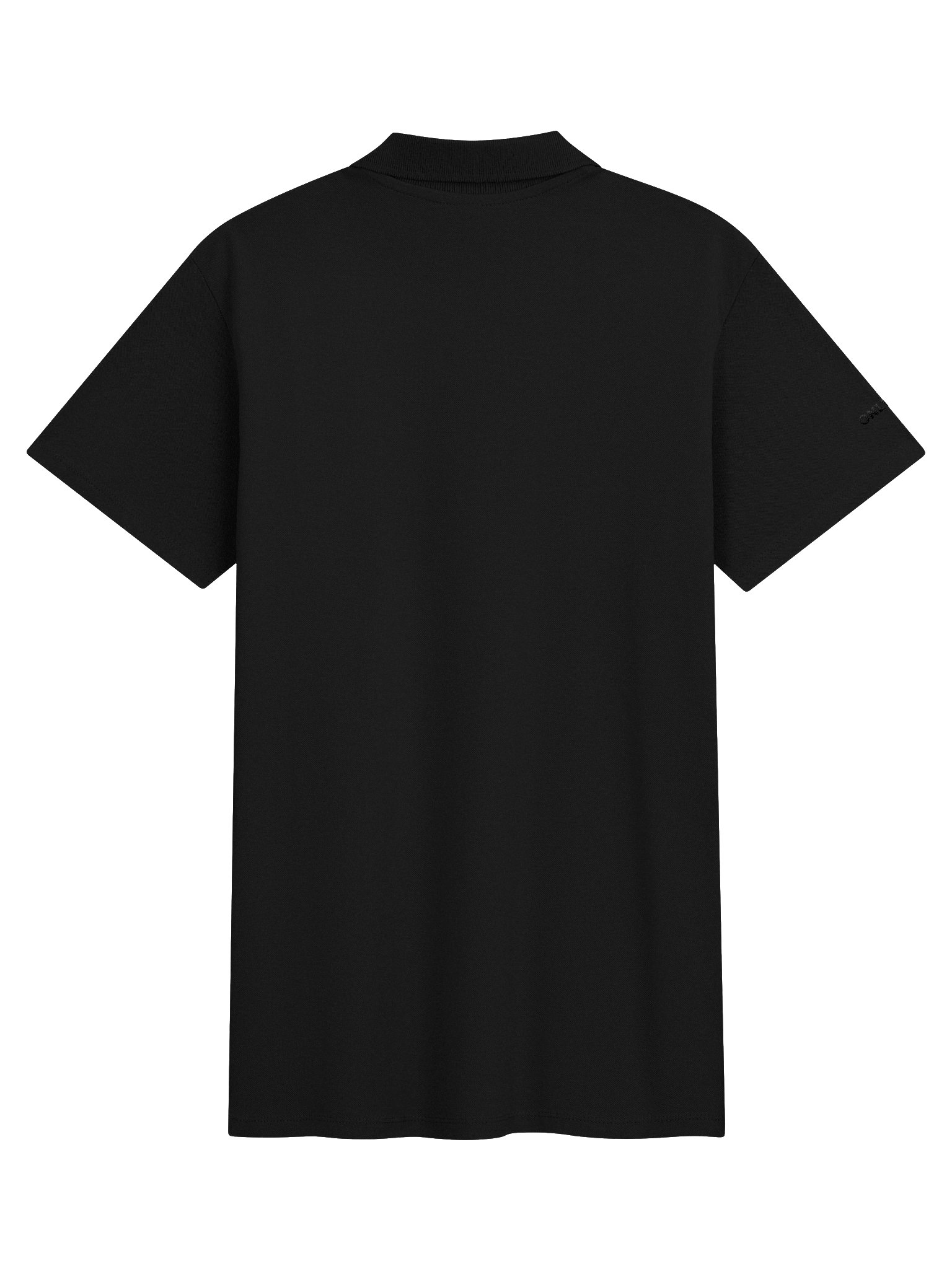Flag Embroidered Polo - Black product image (2)