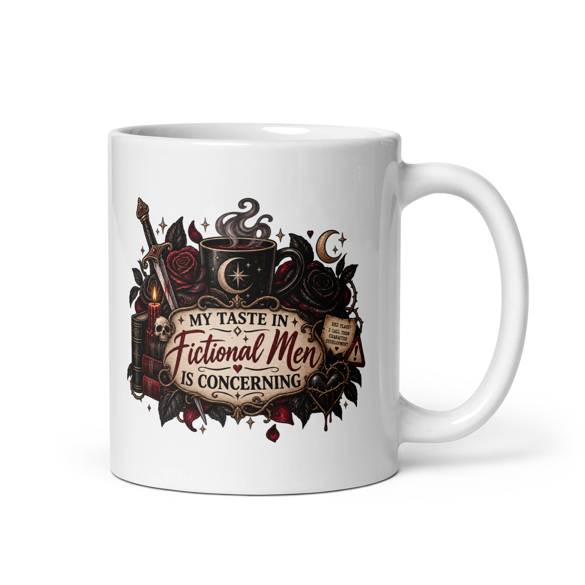 My Taste in Fictional Men Mug product image (1)