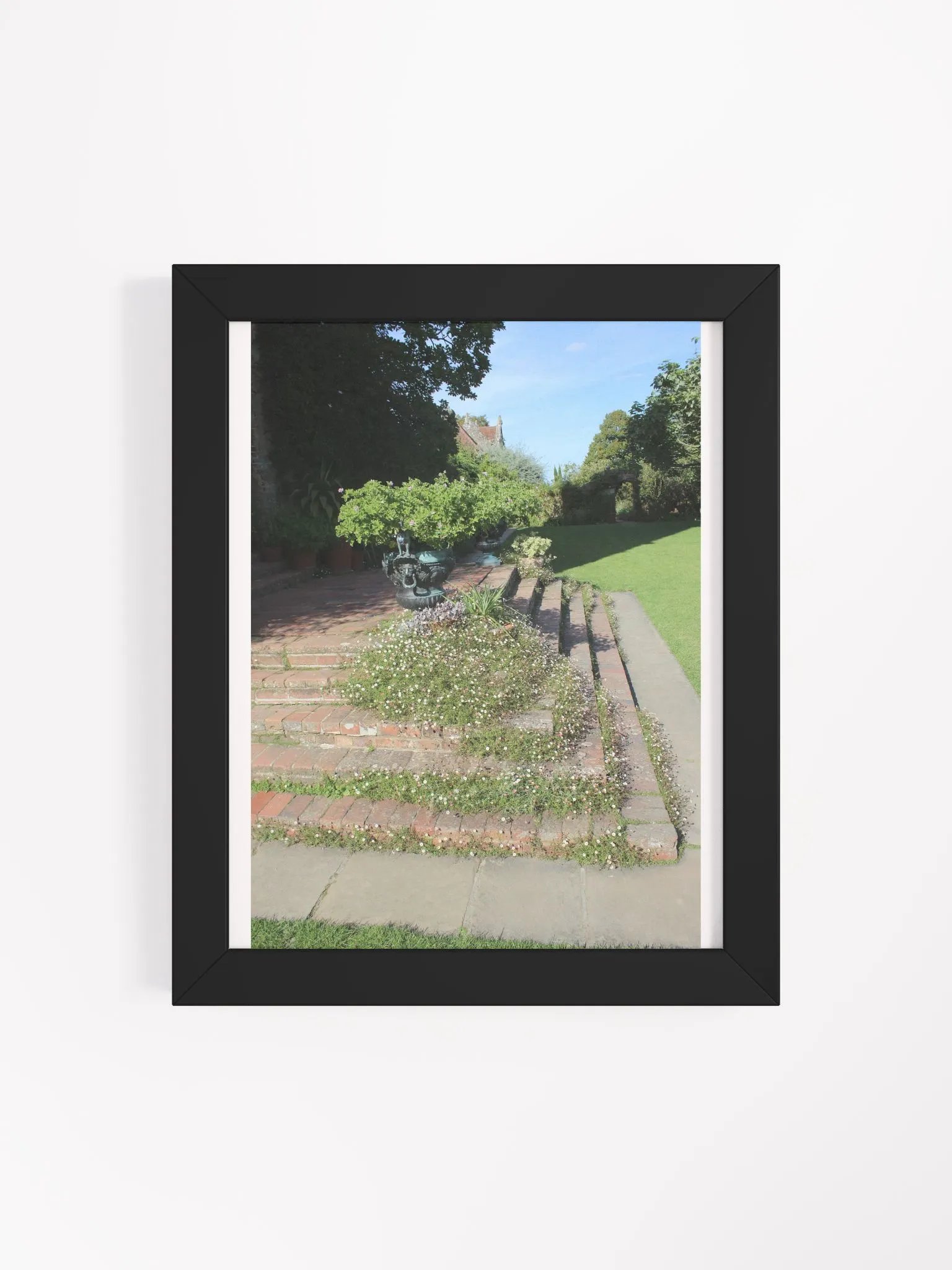 Sunlit Garden Steps Poster product image (24)