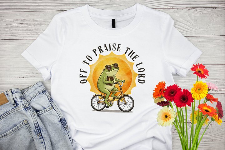 Frog on a Faithful Journey T-Shirt product image (86)