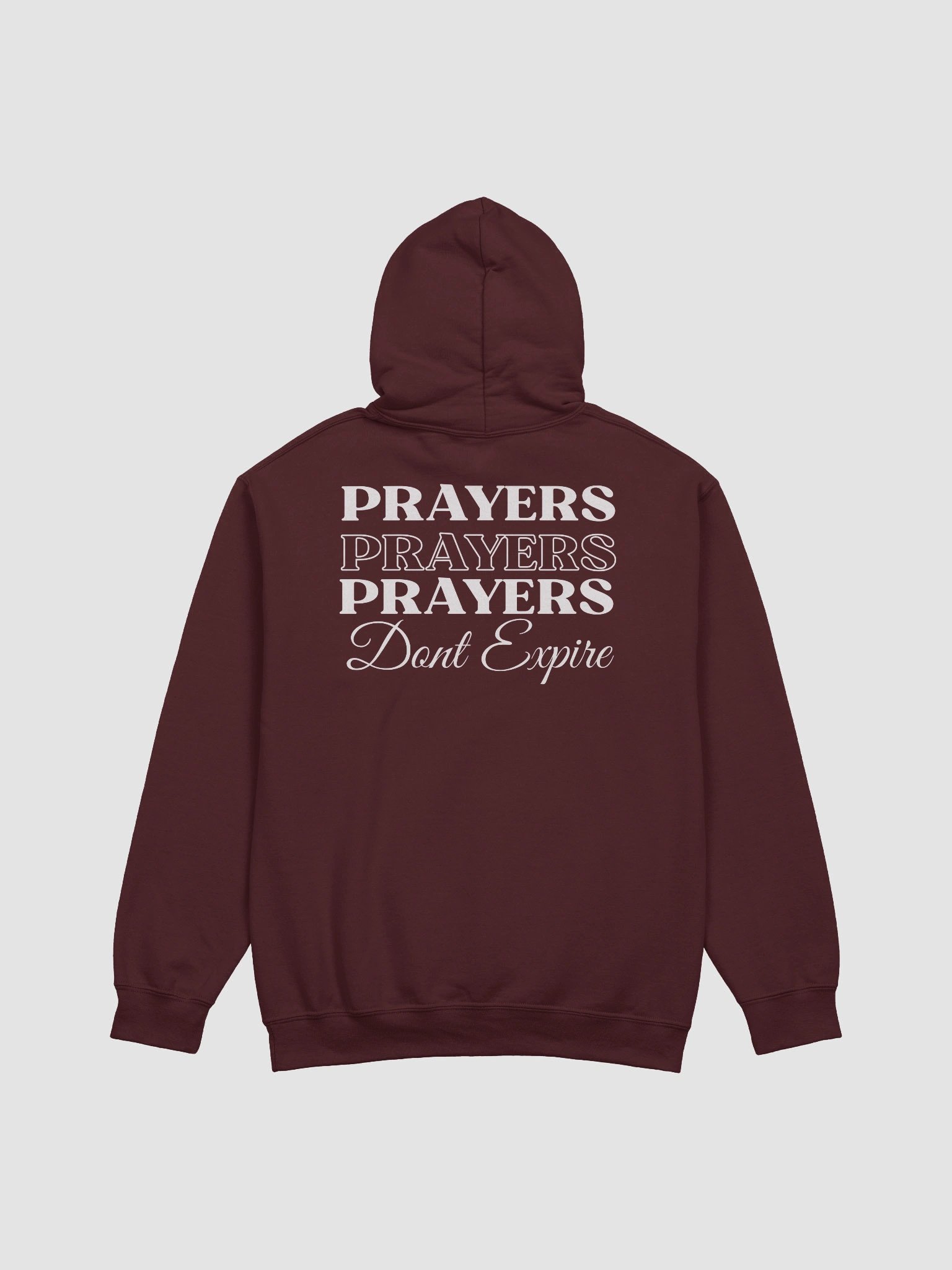 Prayers Do Not Expire Gildan Hoodie - Front/Back Design. product image (4)