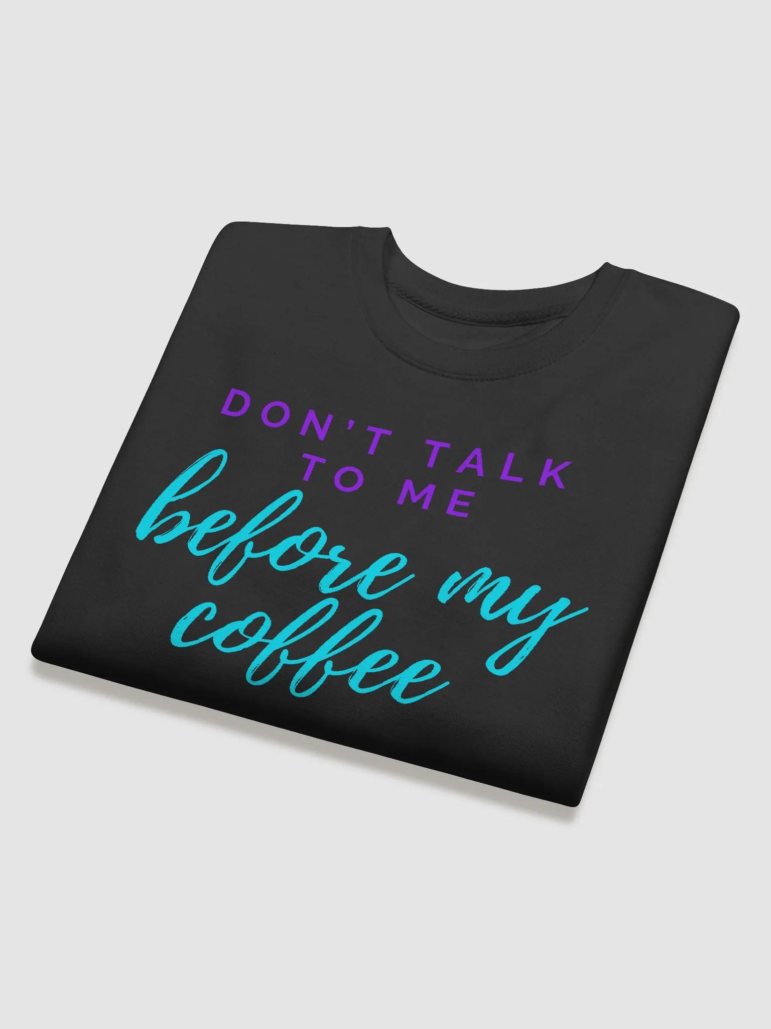 Cinnaschick Don't Talk to Me Cotton Sweatshirt product image (19)