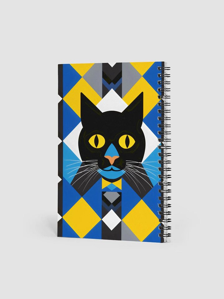 Whimsical Cat Dreams Spiral Notebook product image (2)