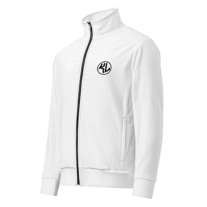 KaleLex jacket White logo on front and back product image (1)