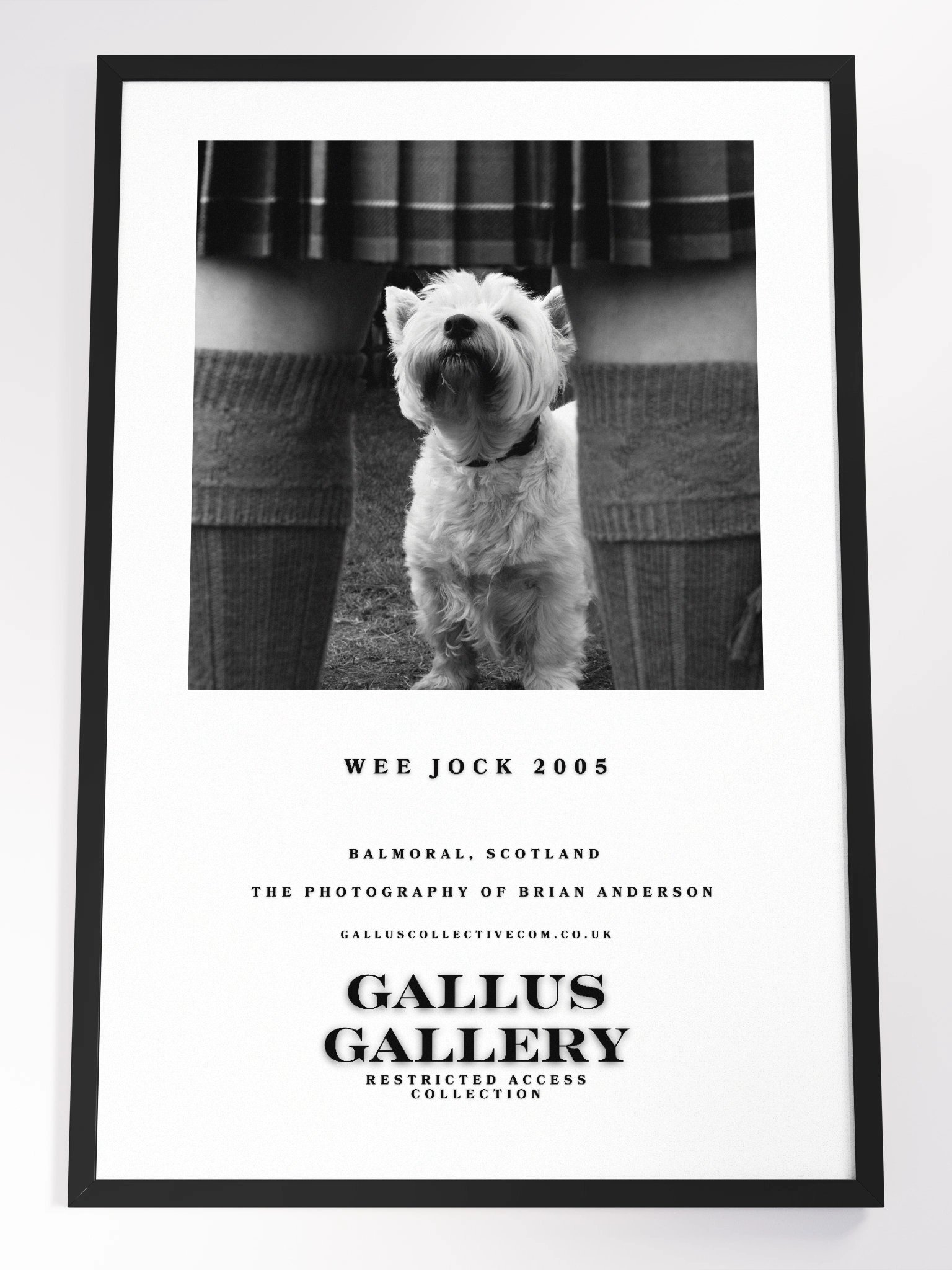 Wee Jock Balmoral Scotland Framed product image (1)